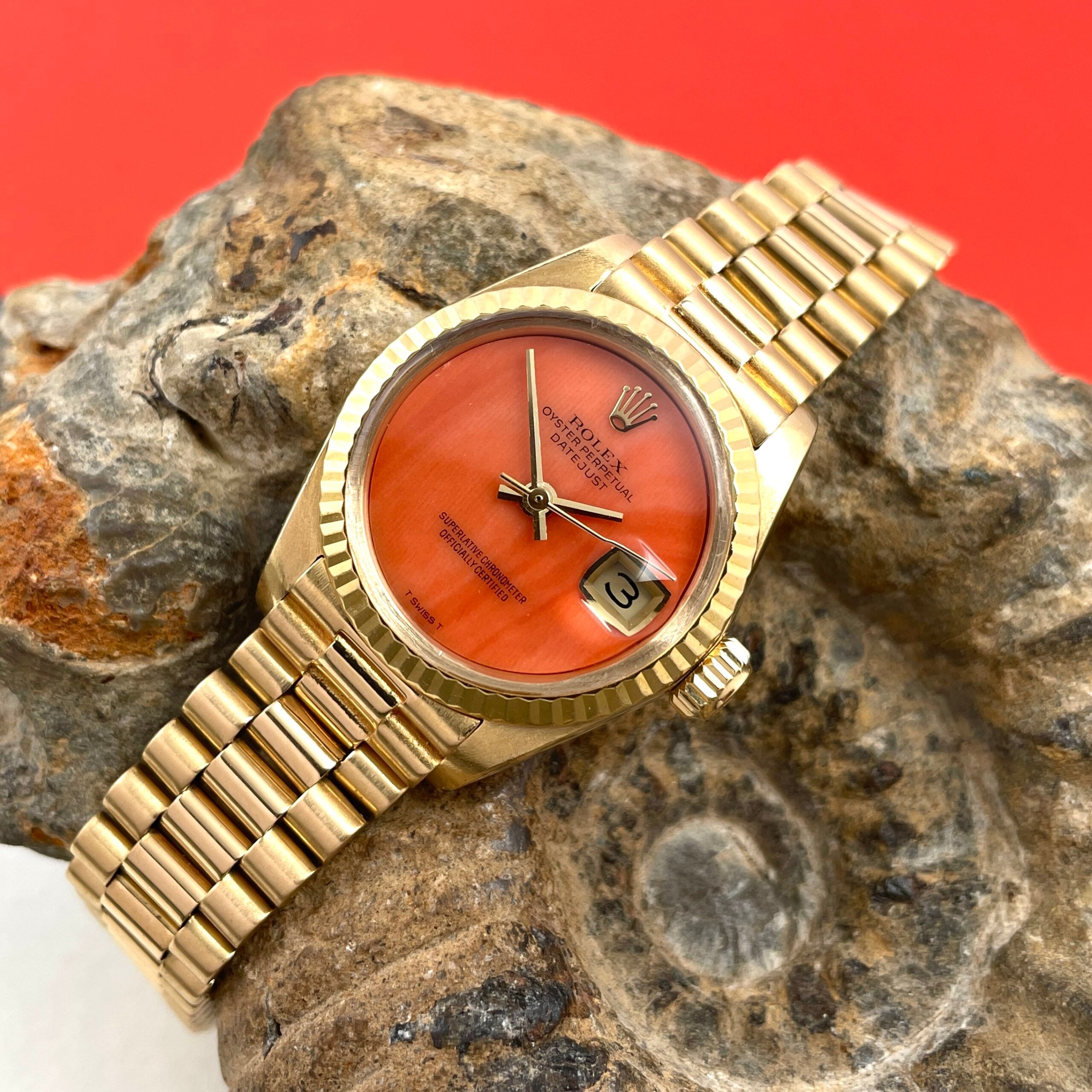 Rolex Datejust Coral Dial, photo 10 of 13