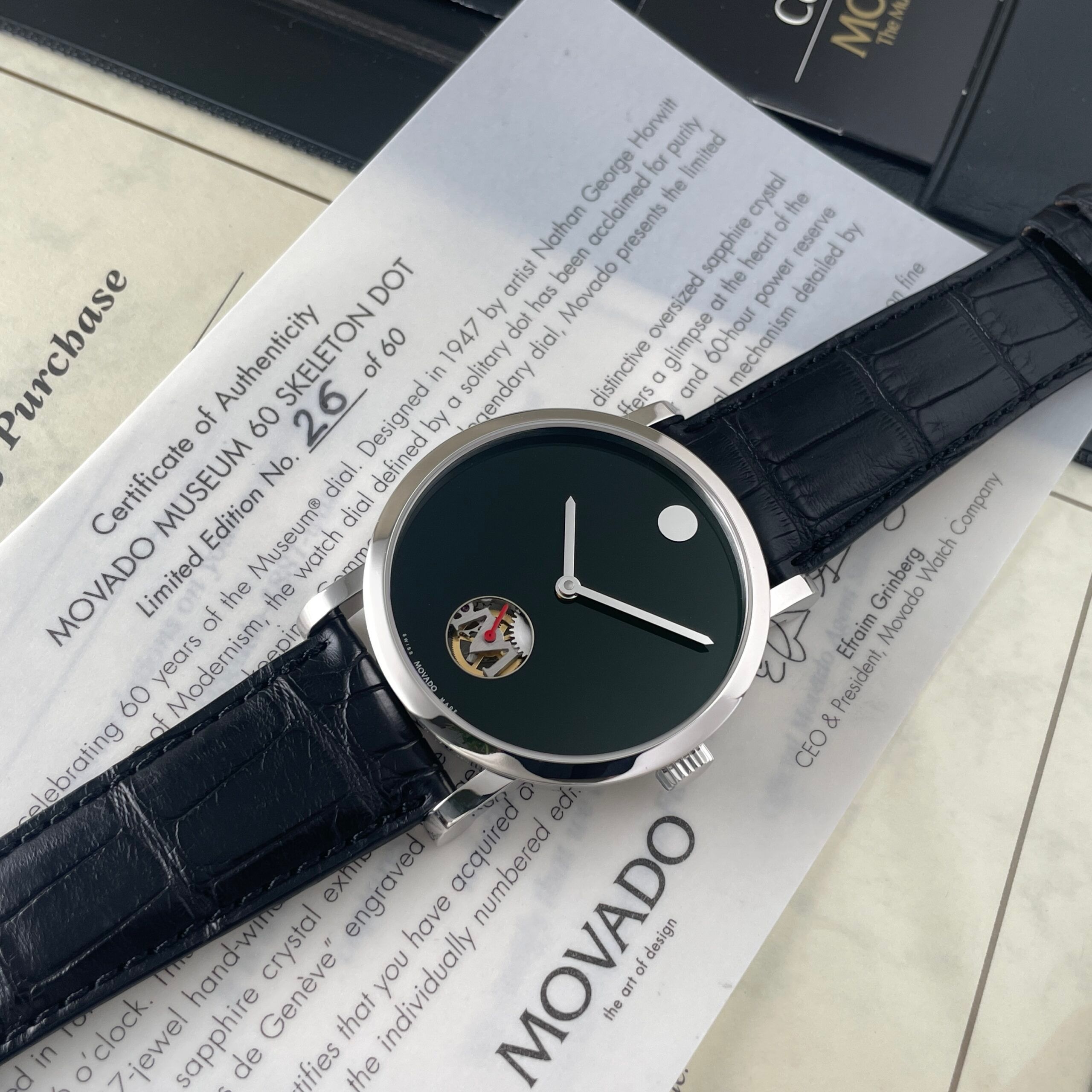 Movado 'Museum'