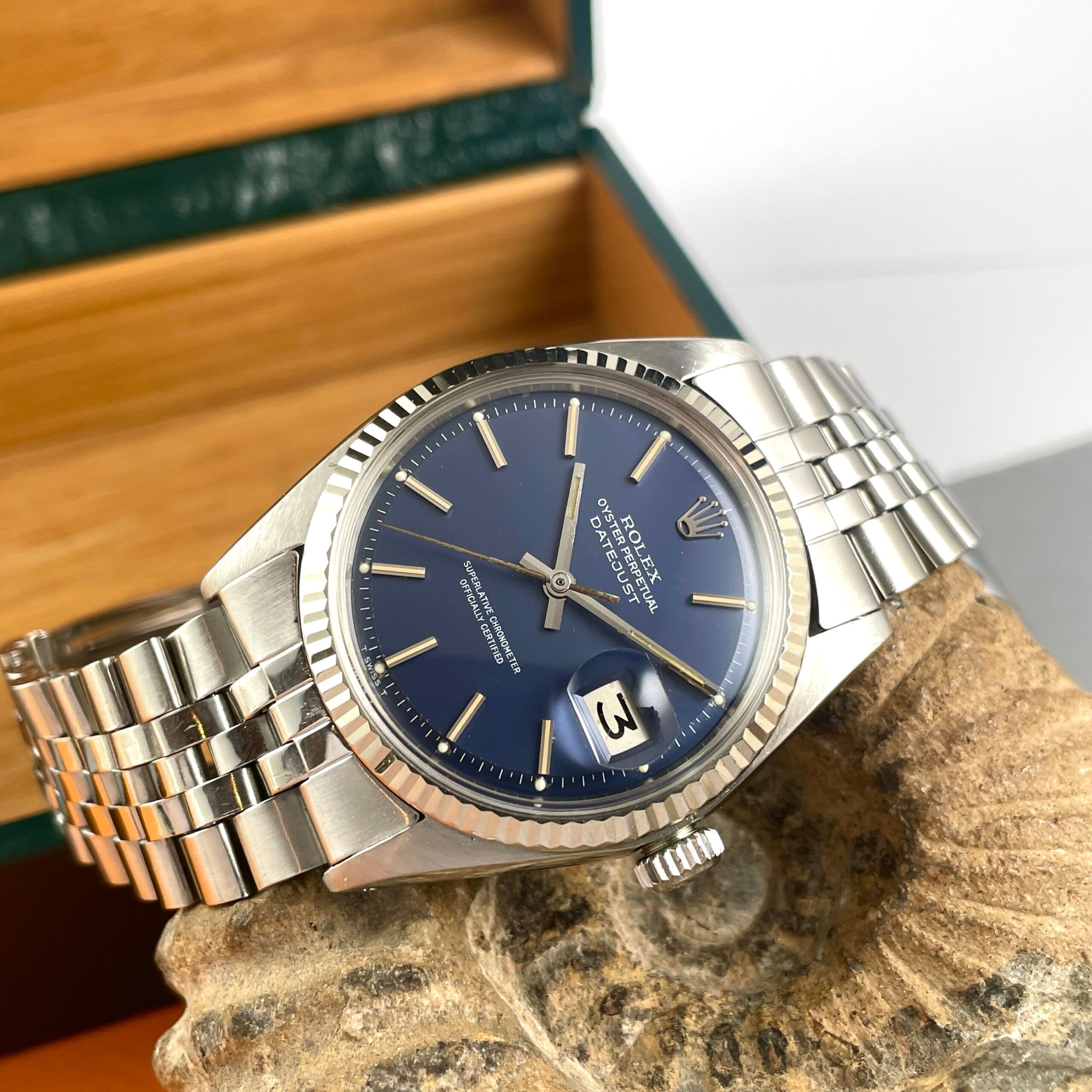 Rolex Datejust 1601 Matt Blue Dial, photo 7 of 13