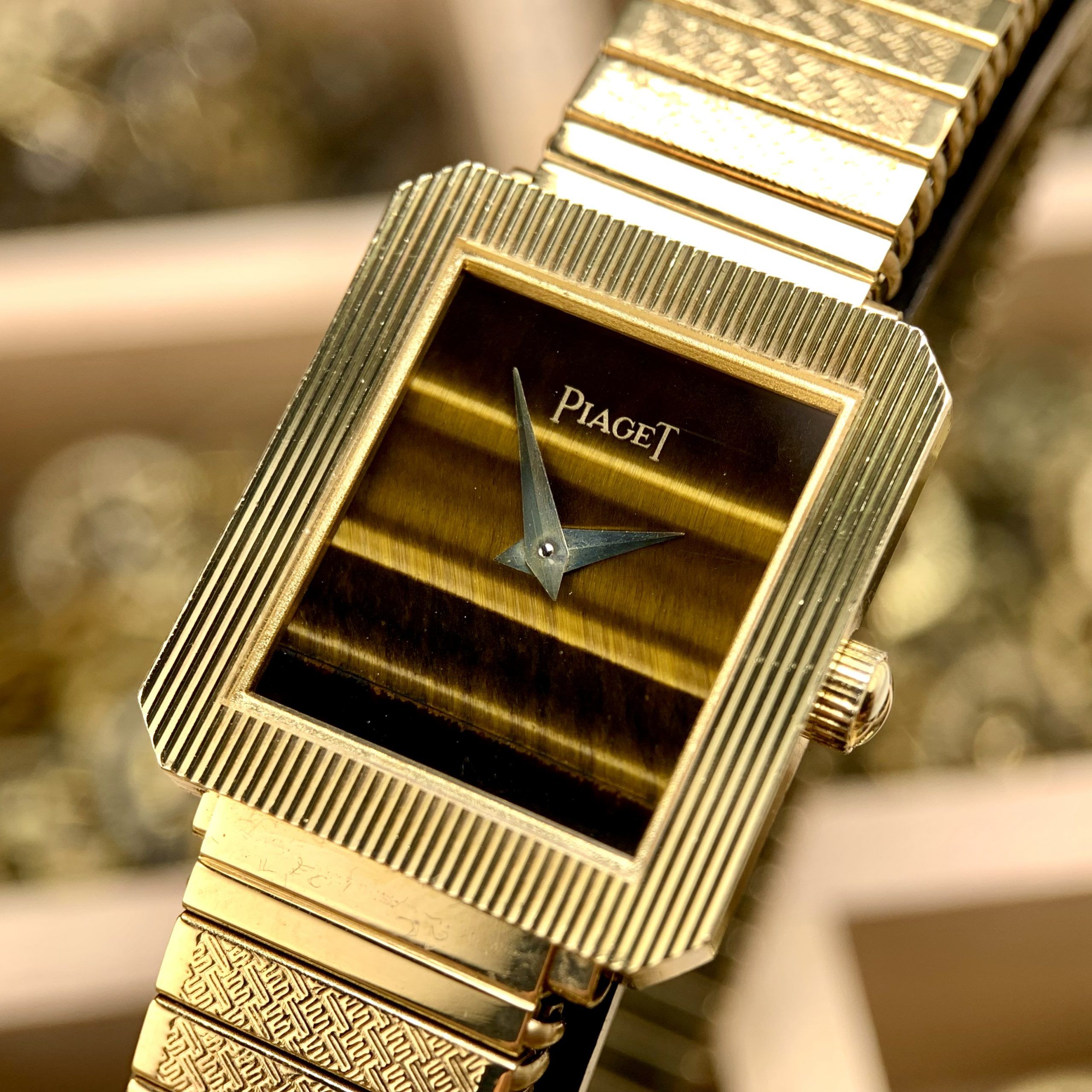Piaget Yellow Gold Square Ladies