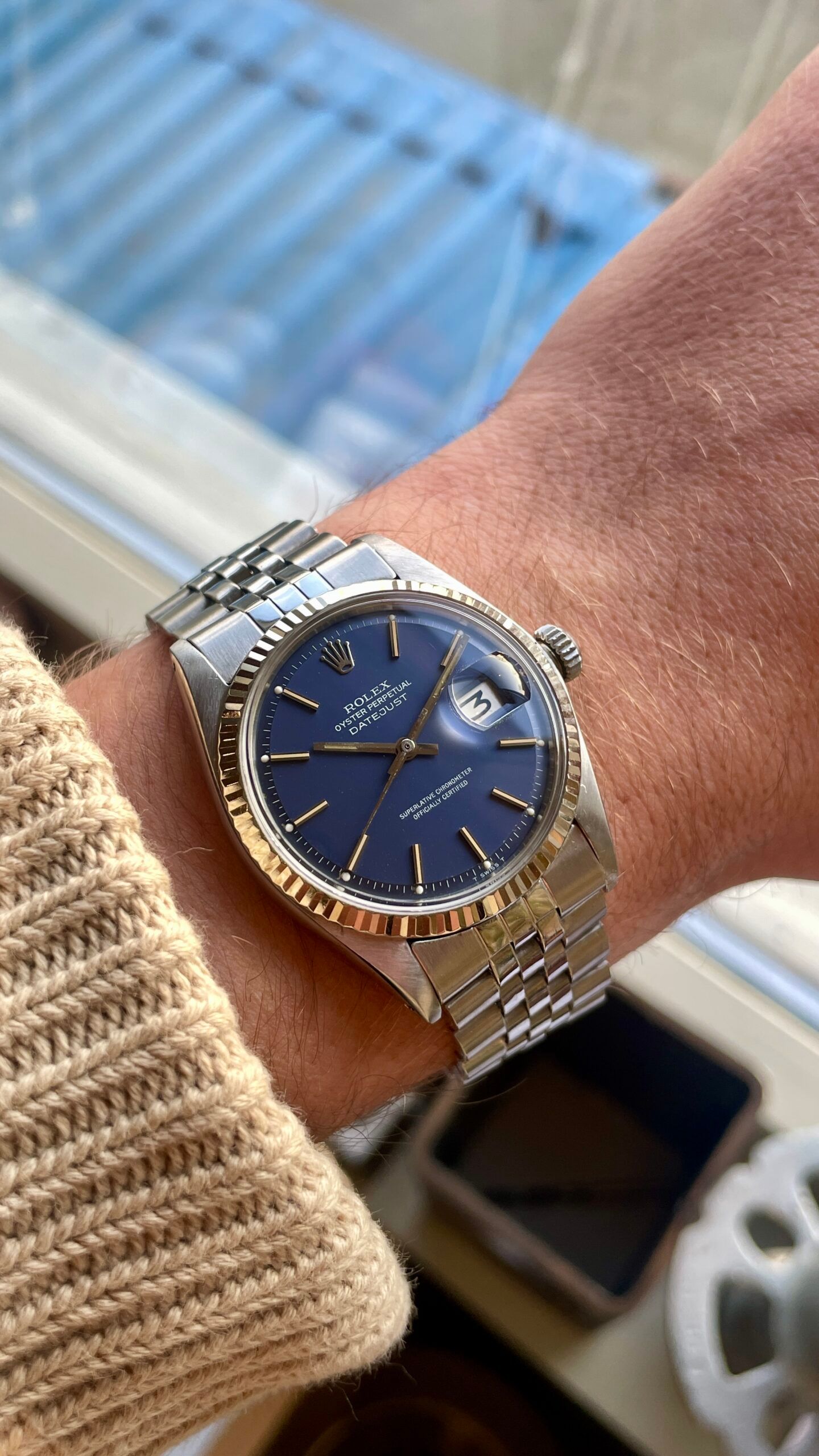 Rolex Datejust 1601 Matt Blue Dial, photo 2 of 13