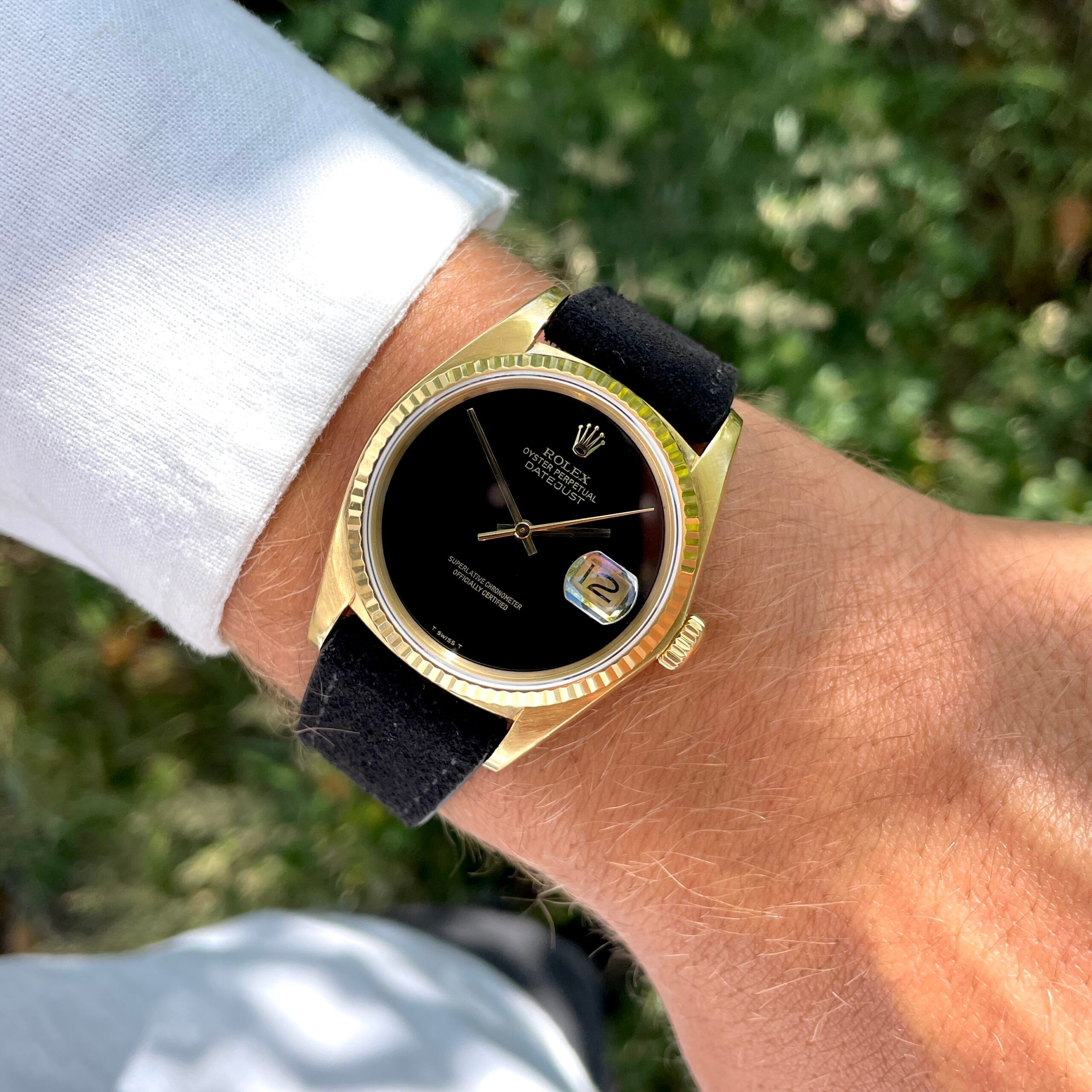 Rolex Datejust Onyx ’T swiss T’ Dial, photo 3 of 17