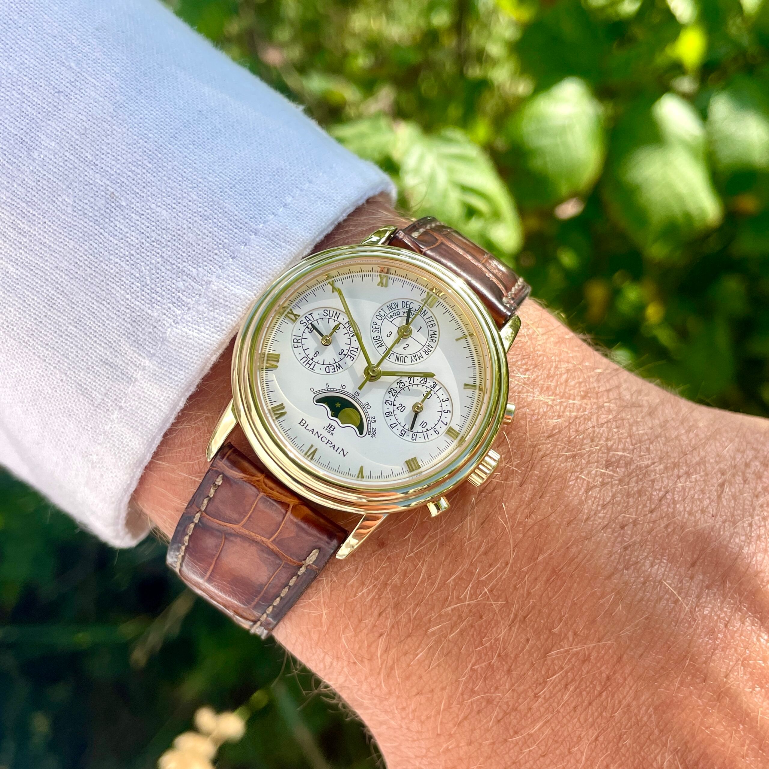 Blancpain Villeret Perpetual Calendar Chronograph, photo 3 of 15