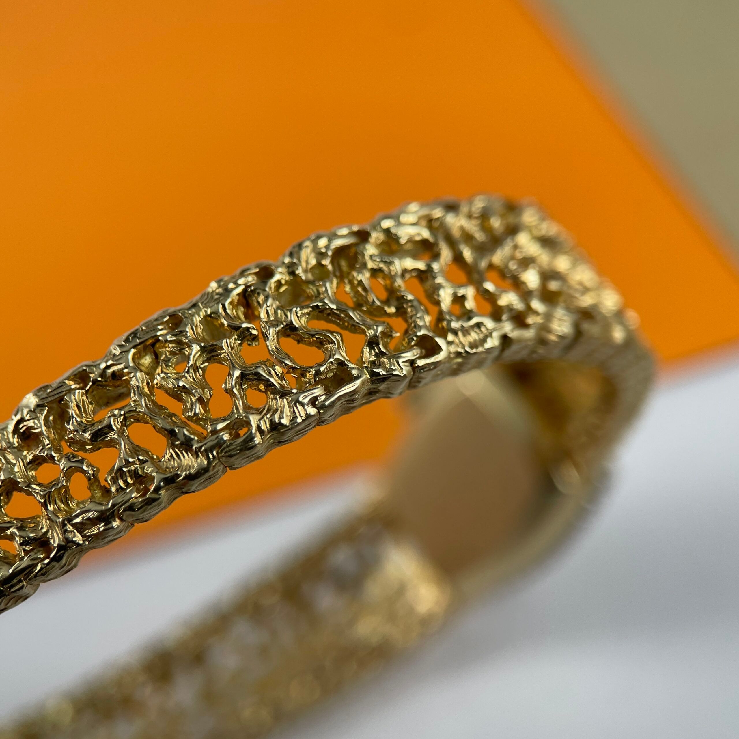 Omega Classic Mailles d’Or Gilbert Albert Diamond Cocktail Watch ‘Naturalistic’, photo 8 of 14
