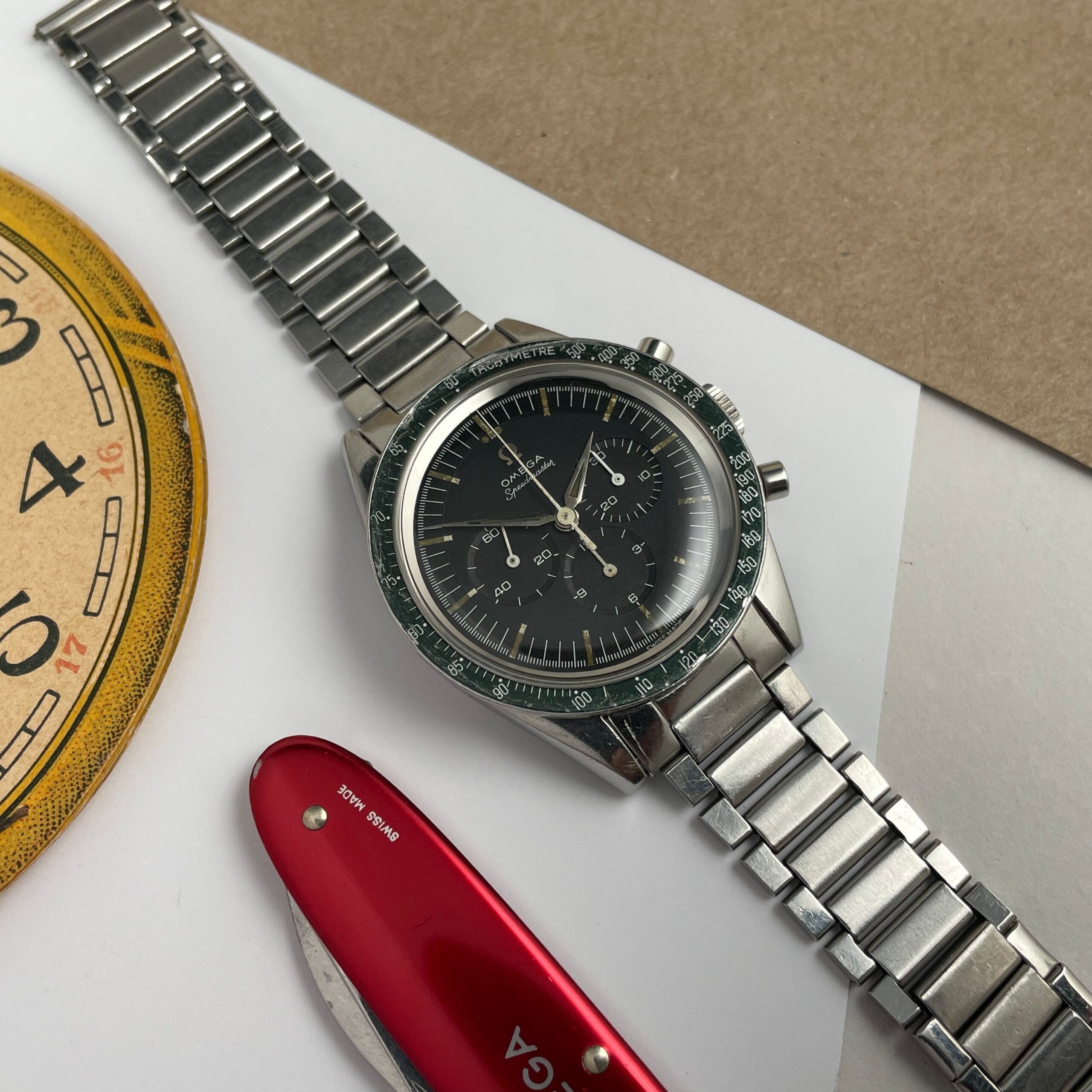 Omega Speedmaster 2998-6 ‘Green Bezel’, photo 3 of 15