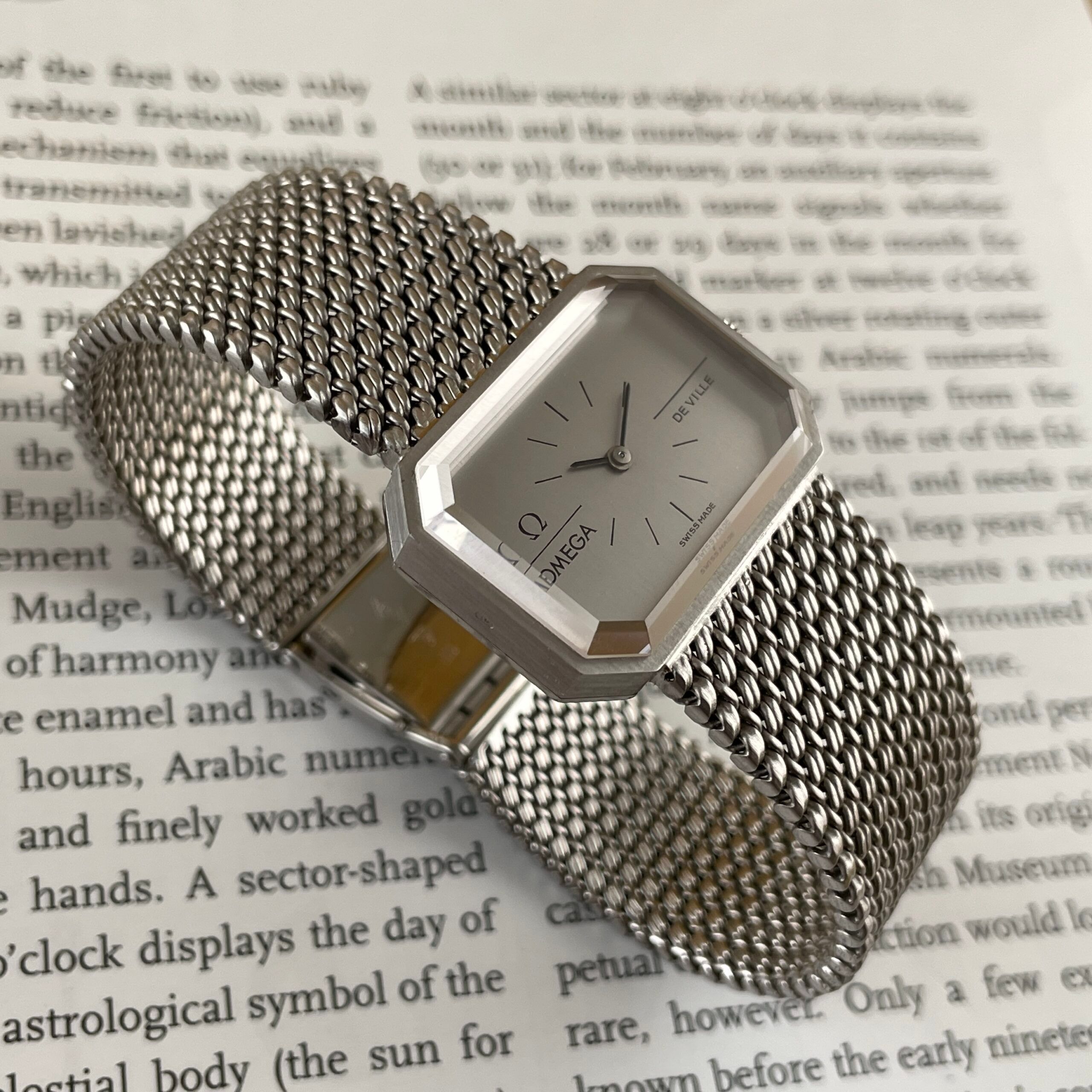 Omega White Gold ‘Andrew Grima’ Dress Watch