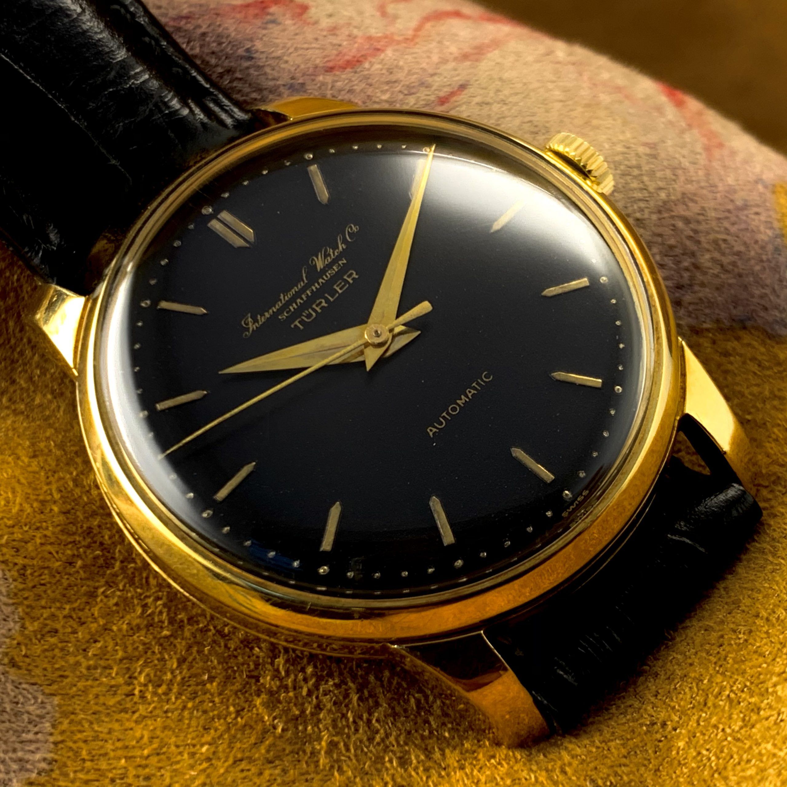 IWC Türler Black Gilt Dial, photo 4 of 14