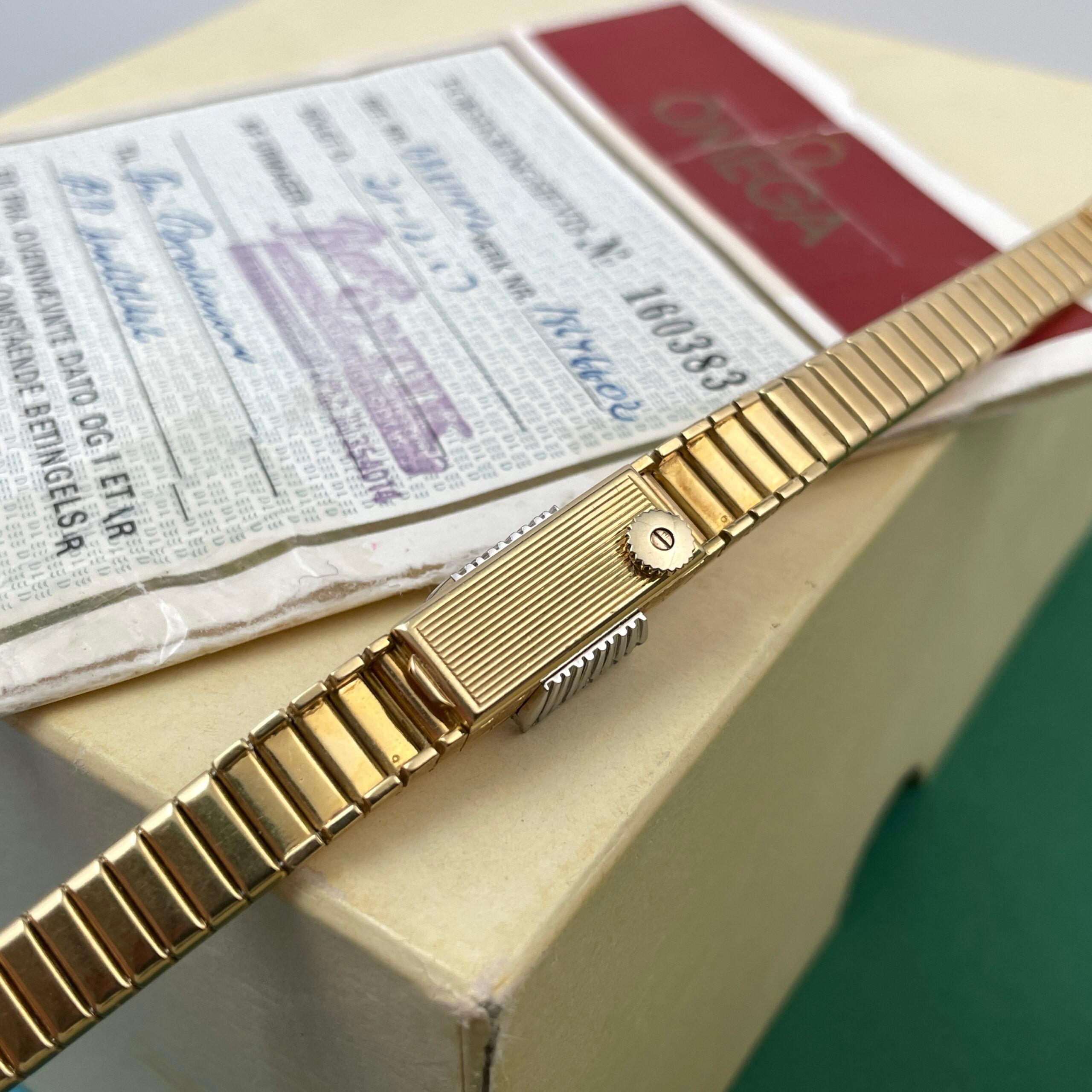 Omega Diamond / Yellow Gold Cocktail Ladies Watch, photo 12 of 15