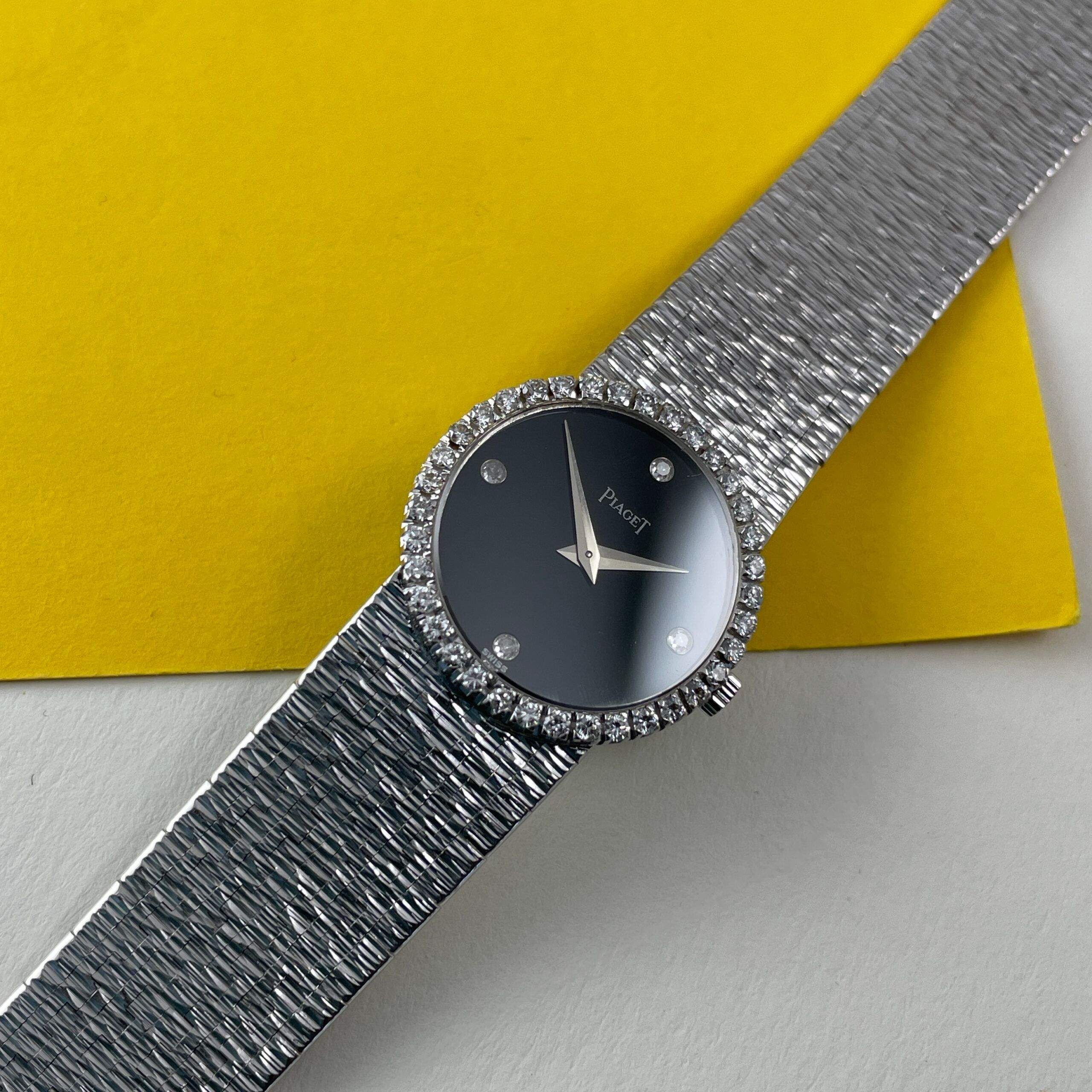 Piaget Diamond Onyx Dial in ‘Bark Finish’, photo 3 of 15