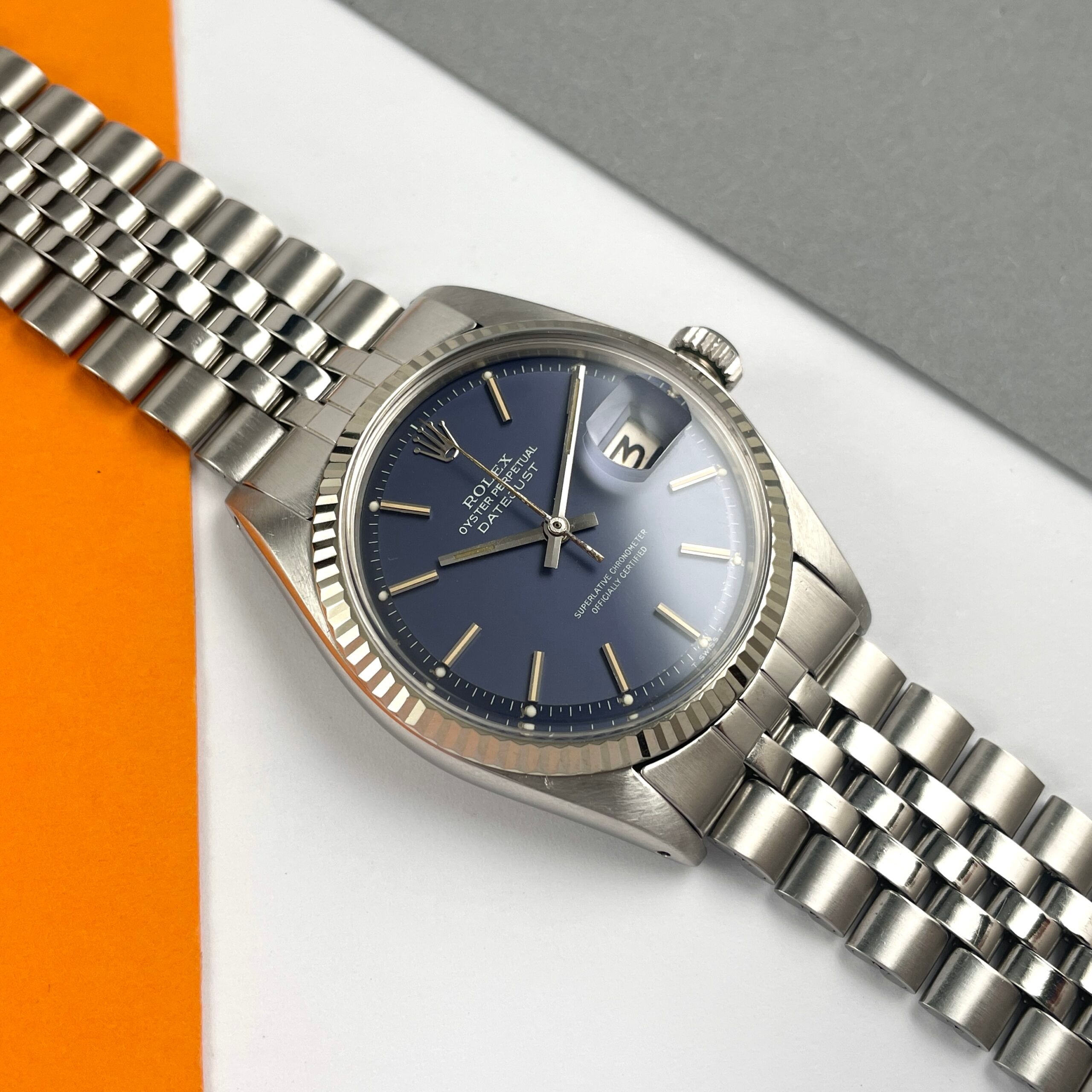 Rolex Datejust 1601 Matt Blue Dial, photo 8 of 13