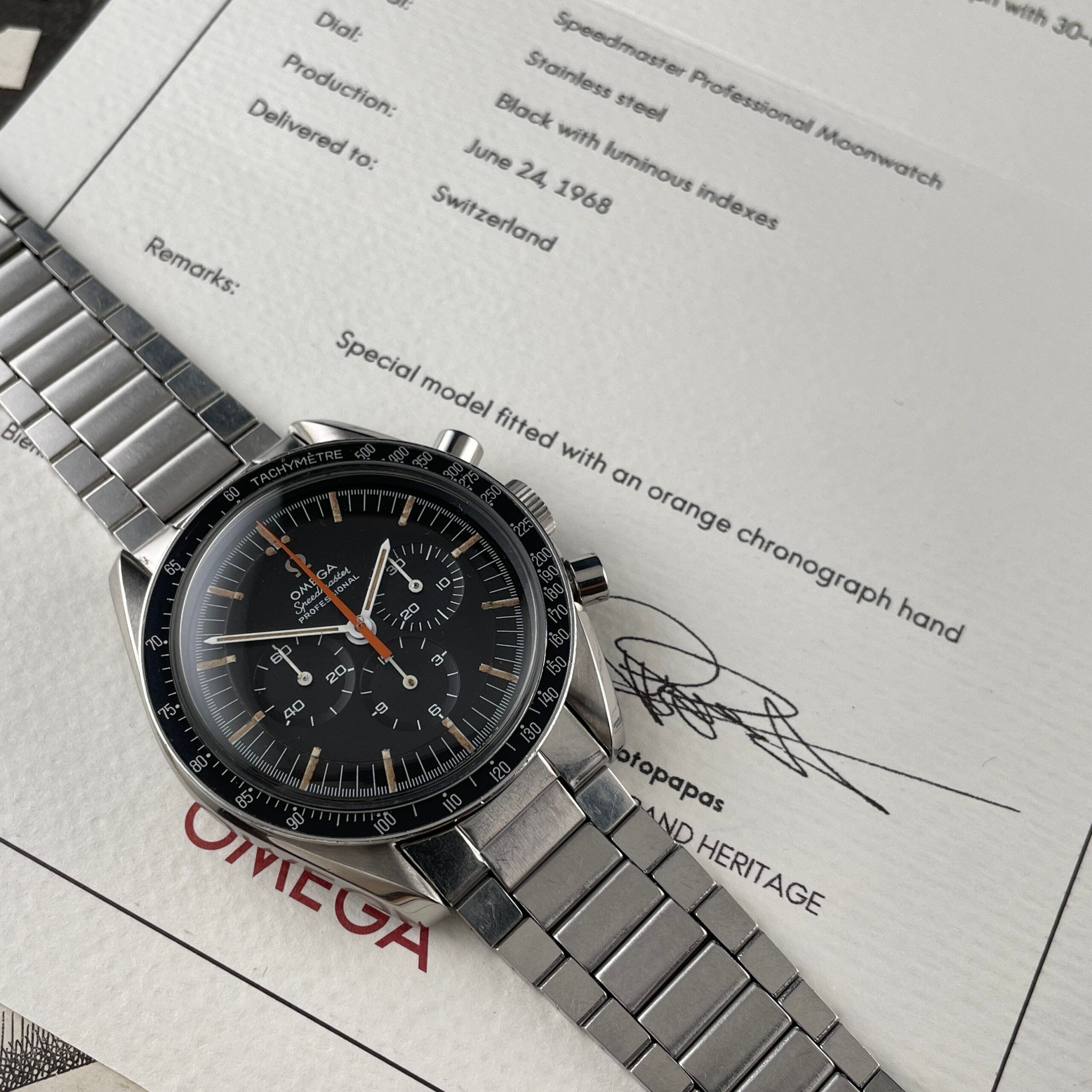 Omega Speedmaster ‘Ultraman’ with Extract of Archives, photo 5 of 18