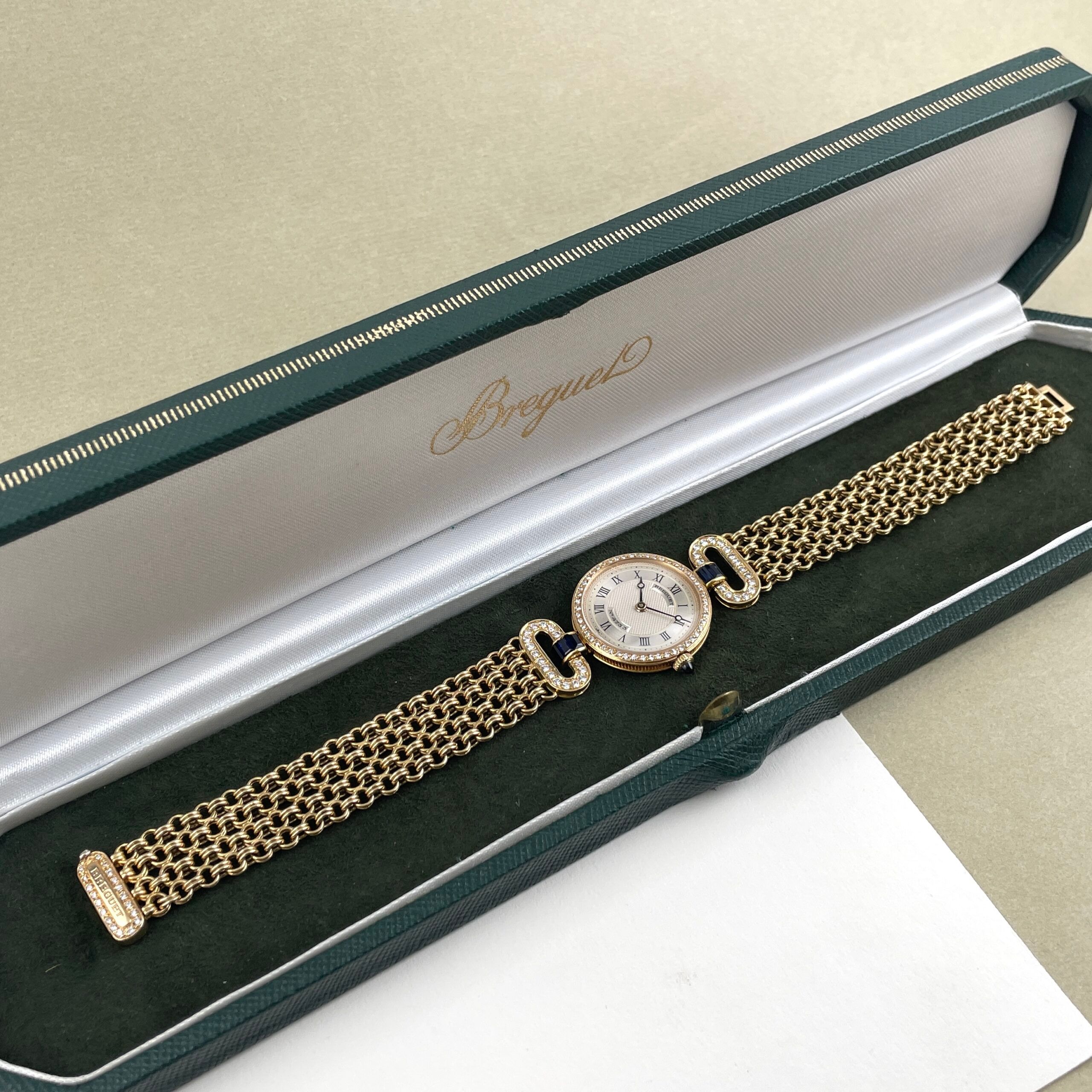 Breguet Classique Diamond & Sapphire Cocktail Watch, photo 4 of 16