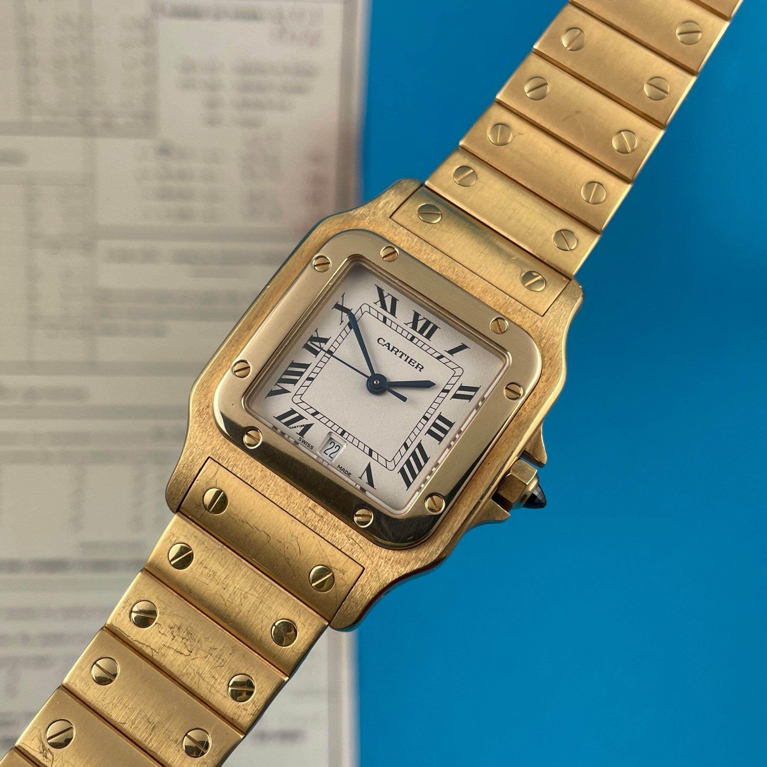 Cartier Santos Galbée
