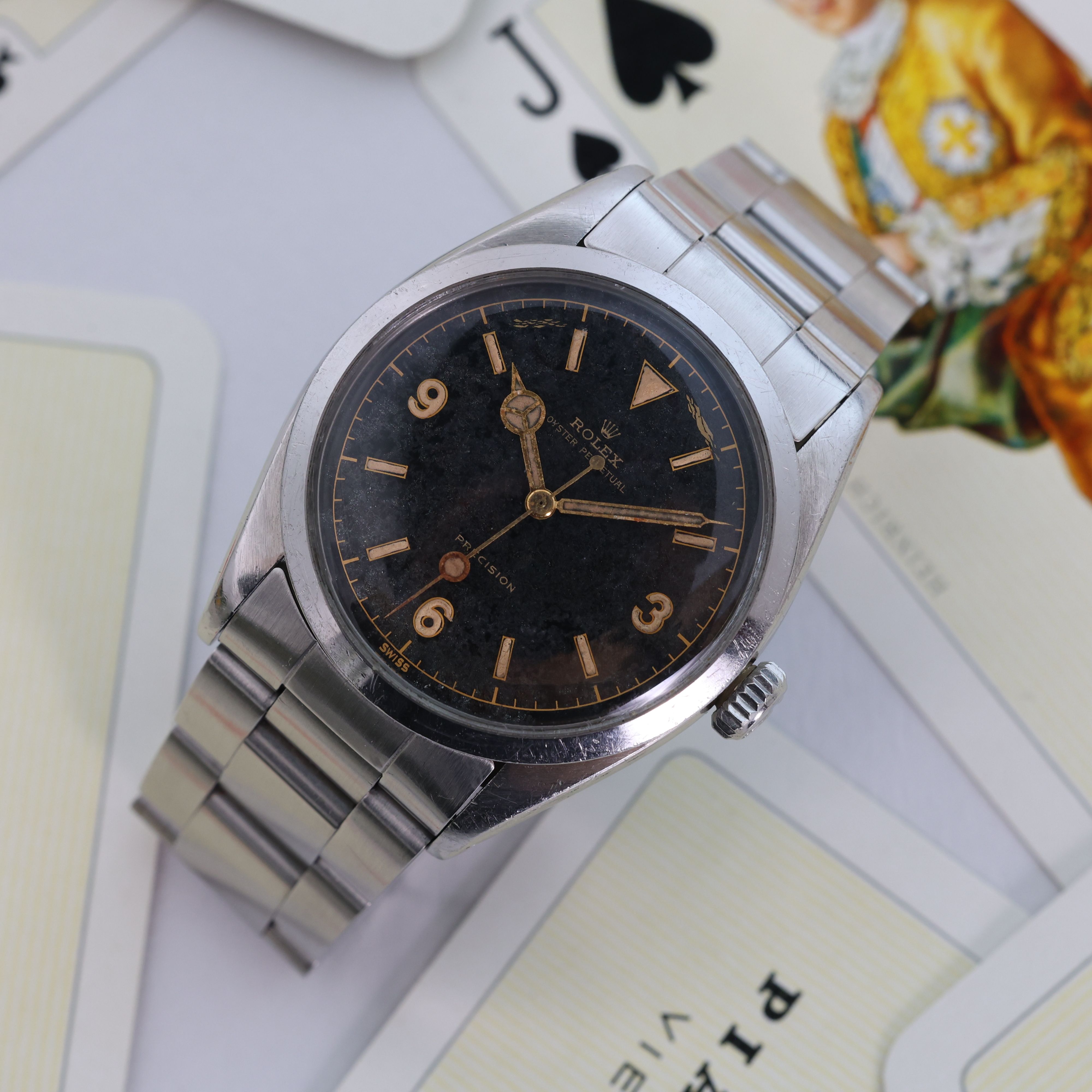 Rolex Explorer Ref. 6150 1953 | Mokum Watches