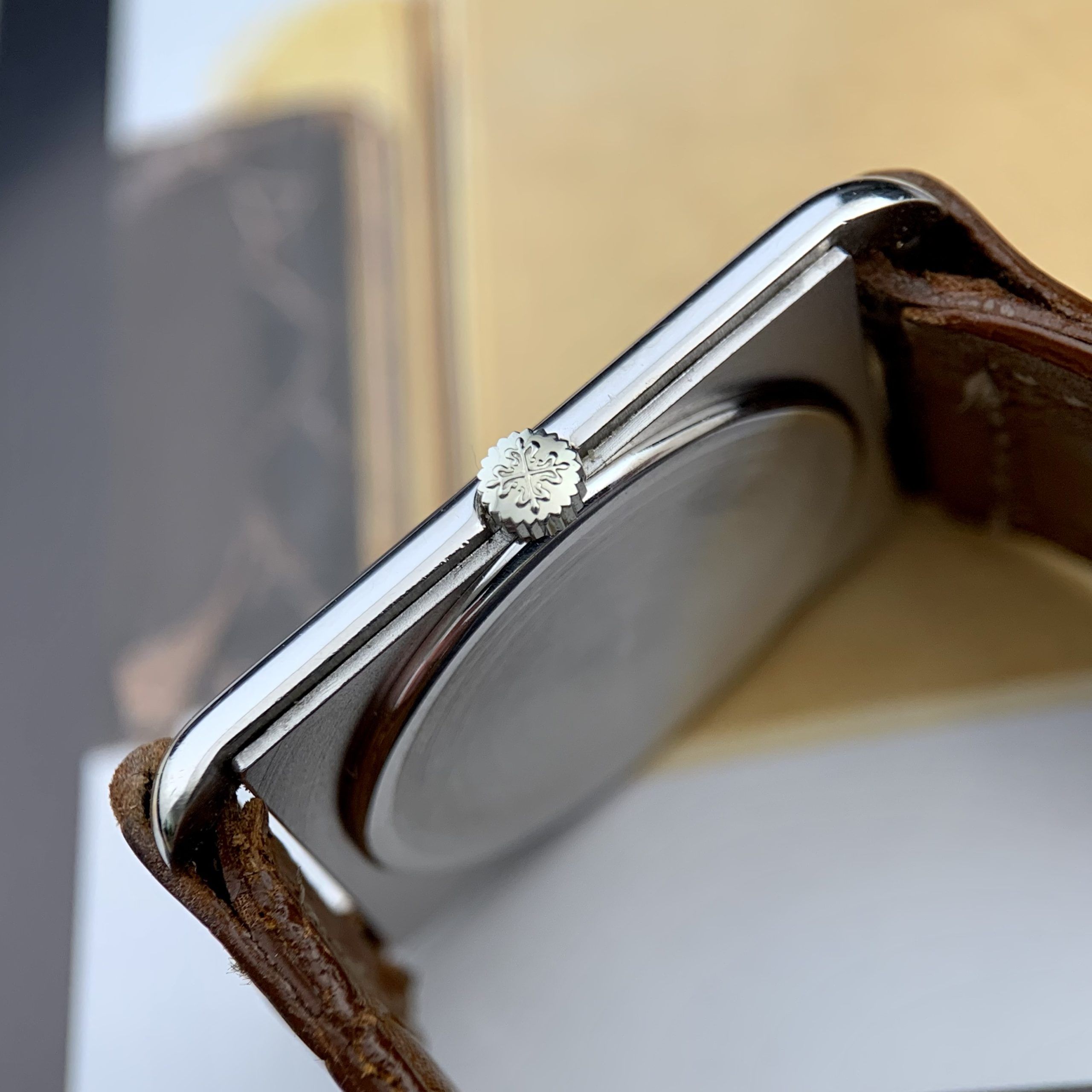 Patek Philippe 1966 Rare ‘Tank’ White Gold Dress Watch, photo 8 of 18