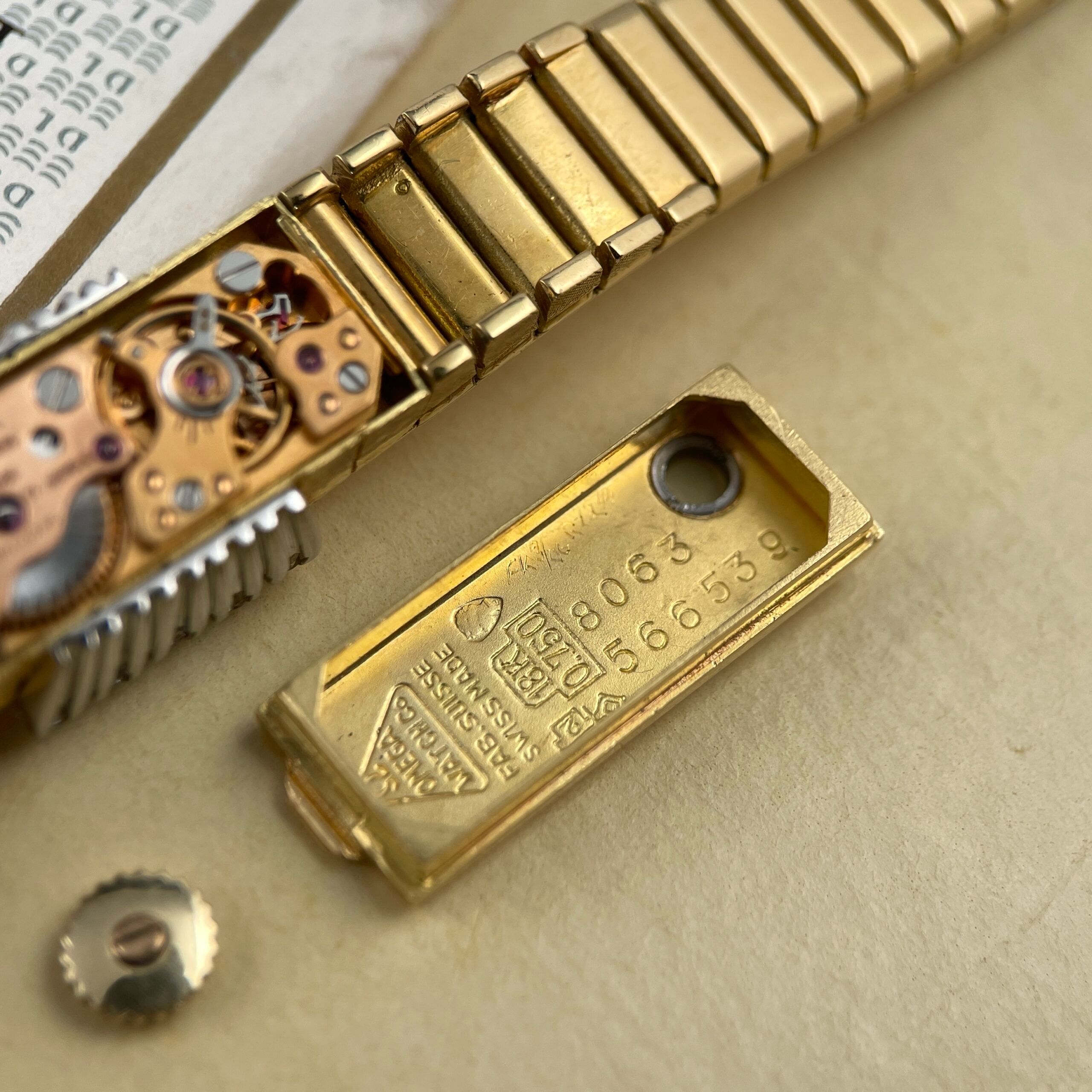 Omega Diamond / Yellow Gold Cocktail Ladies Watch, photo 15 of 15