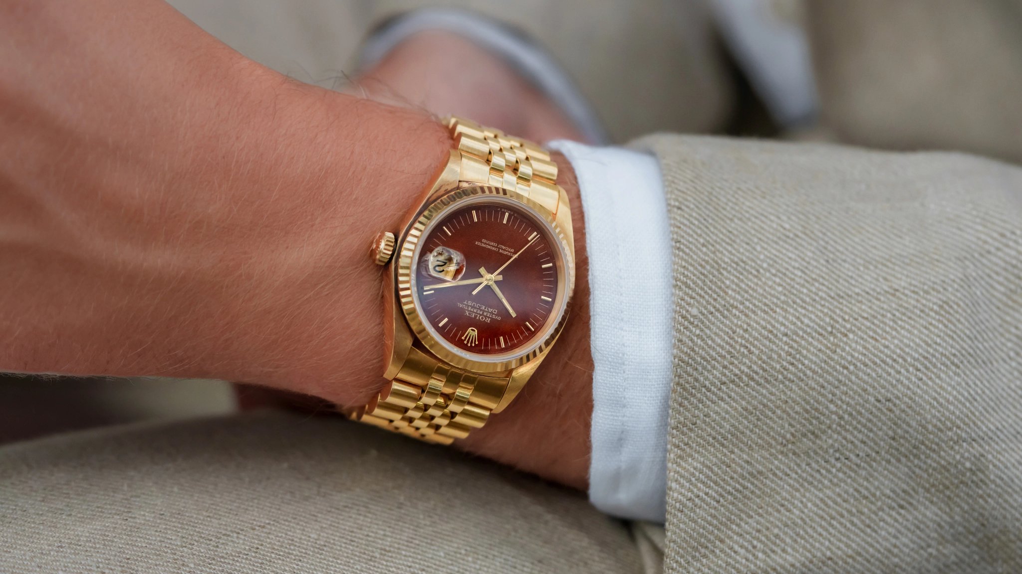 Rolex Datejust 'Mahogany'