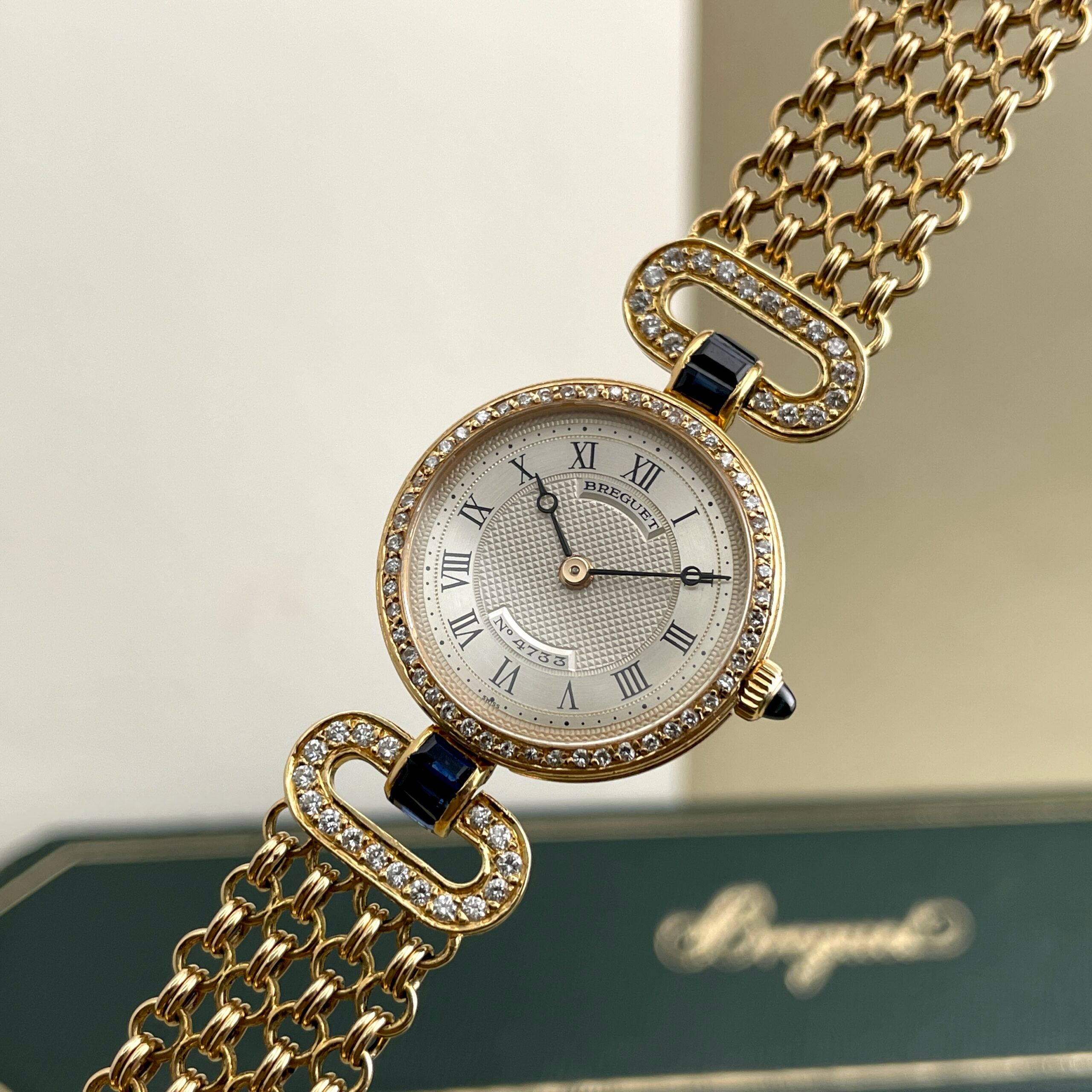 Breguet Classique Diamond & Sapphire Cocktail Watch