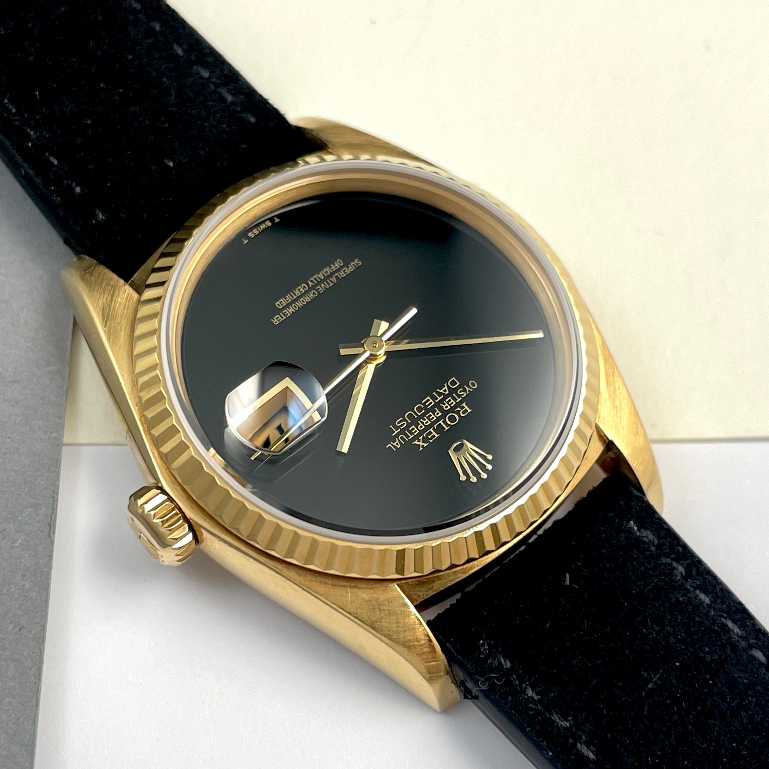 Rolex Datejust Onyx ’T swiss T’ Dial, photo 8 of 17