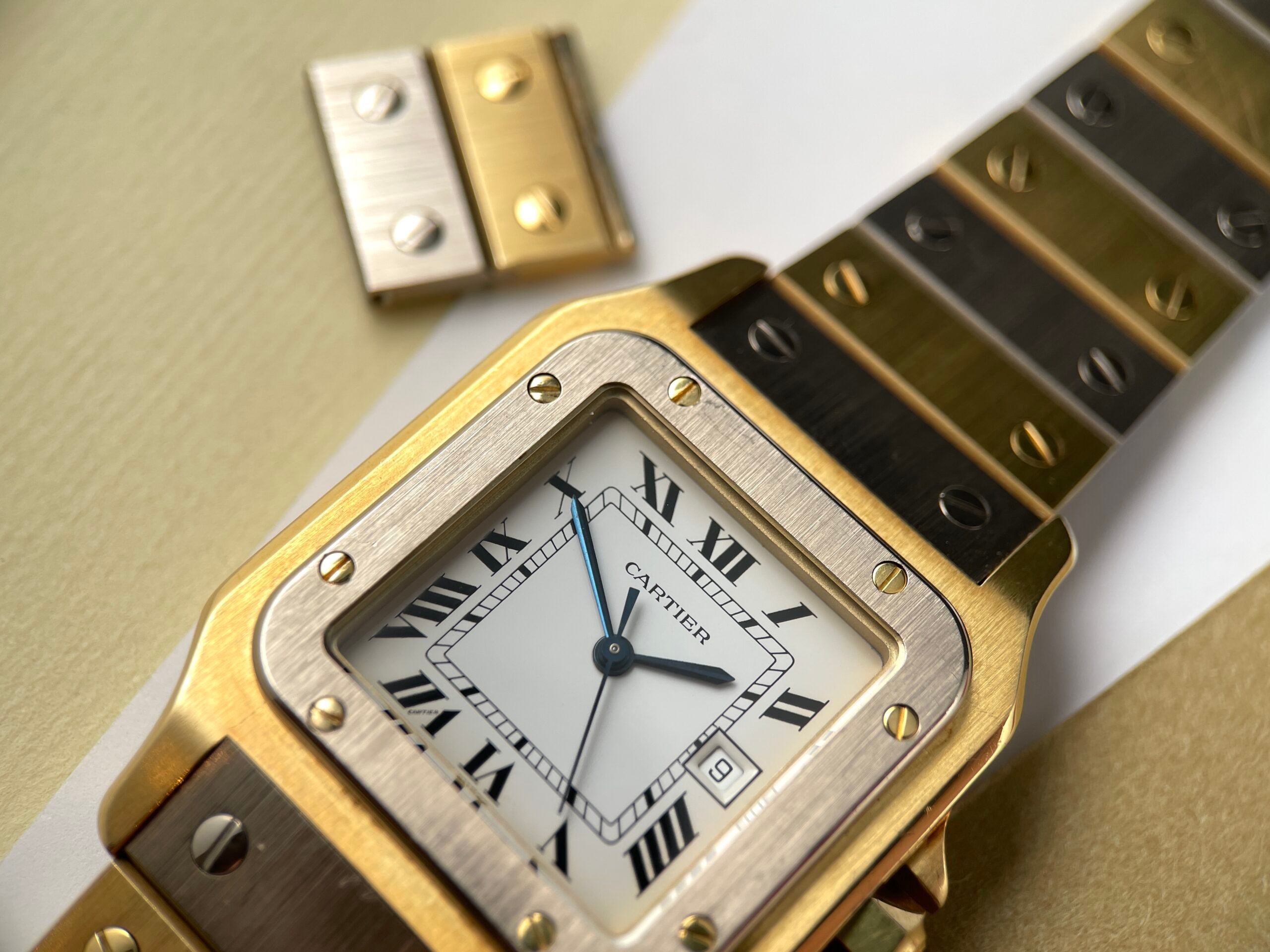 Cartier Santos 'Deux Ors'