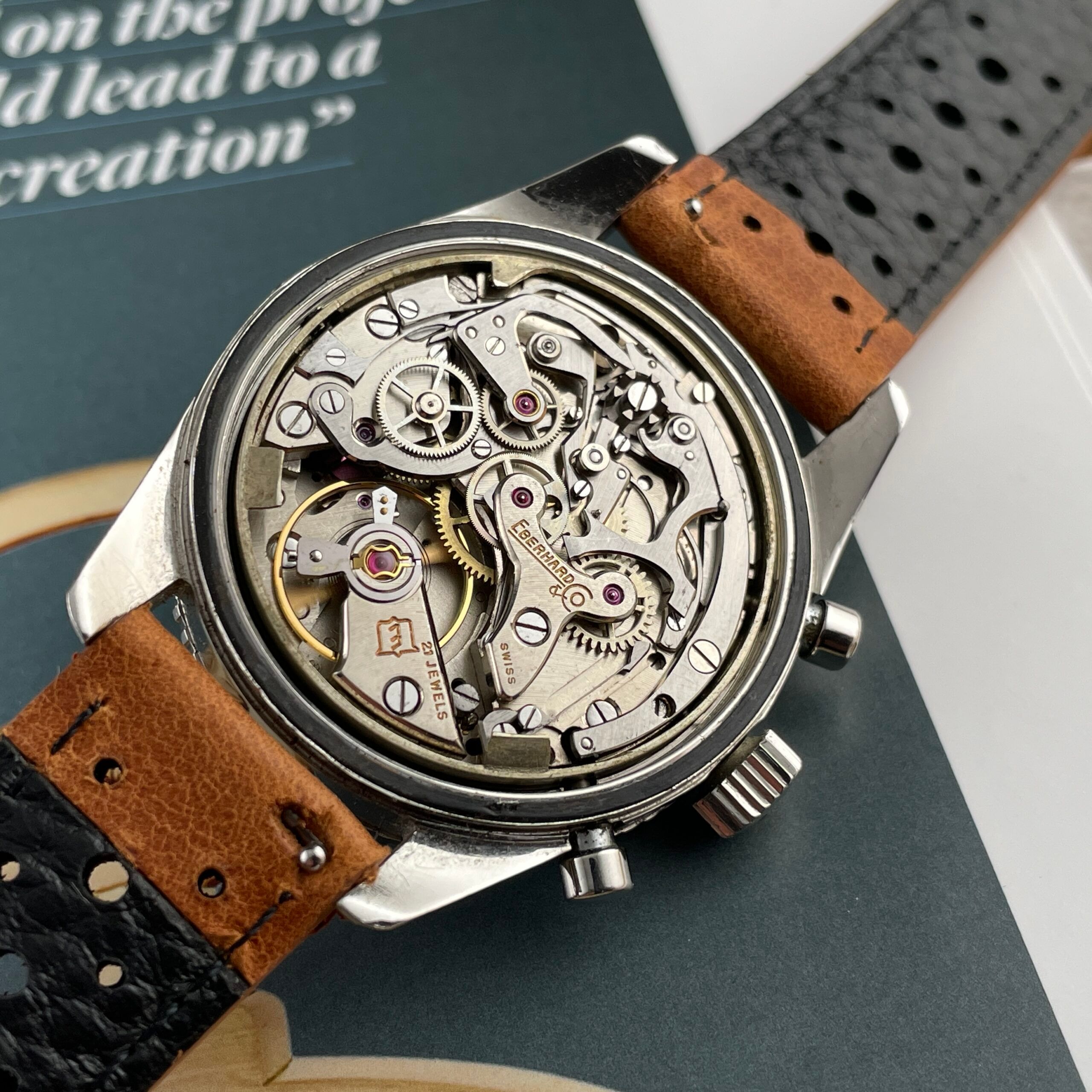 Eberhard & Co. Eberhard Contograf Re. 14901 Chronograph ‘Reversed Panda’, photo 14 of 15