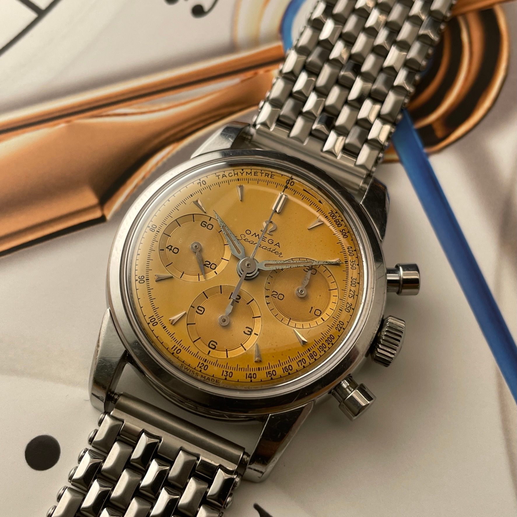 Omega Seamaster Chronograph CK2907 Cal. 321, photo 4 of 13