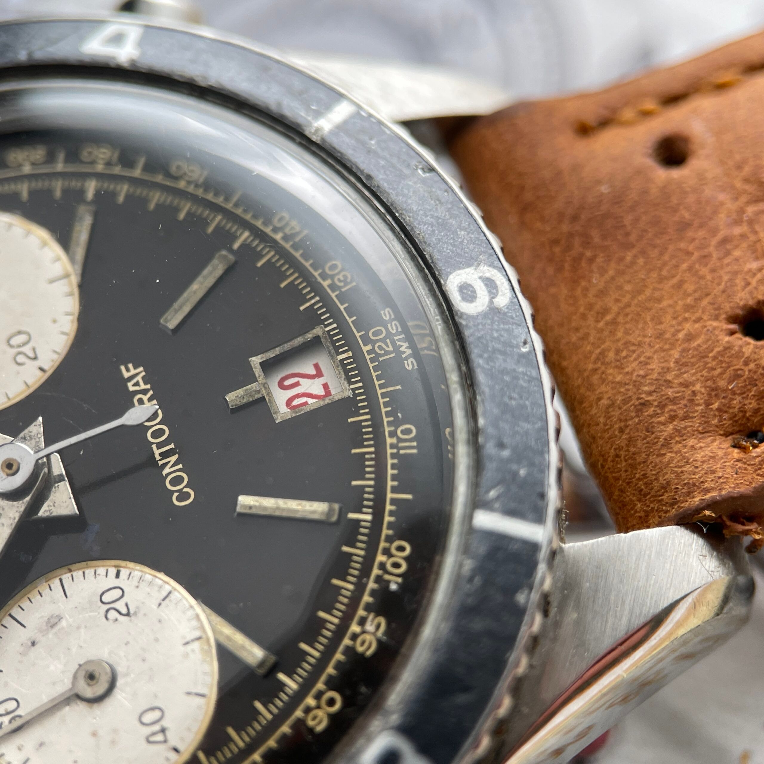 Eberhard & Co. Eberhard Contograf Re. 14901 Chronograph ‘Reversed Panda’, photo 5 of 15