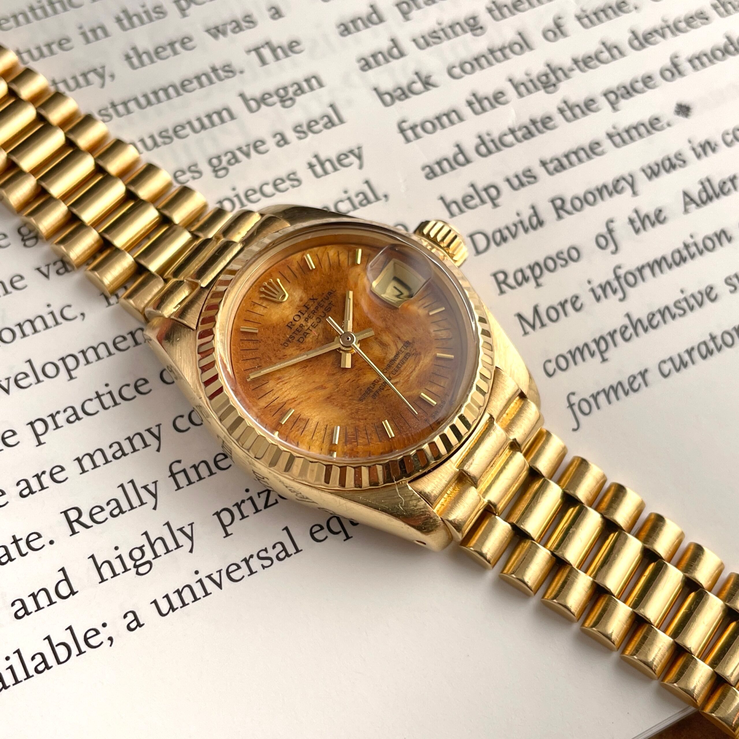 Rolex Datejust ’Birch Wood’
