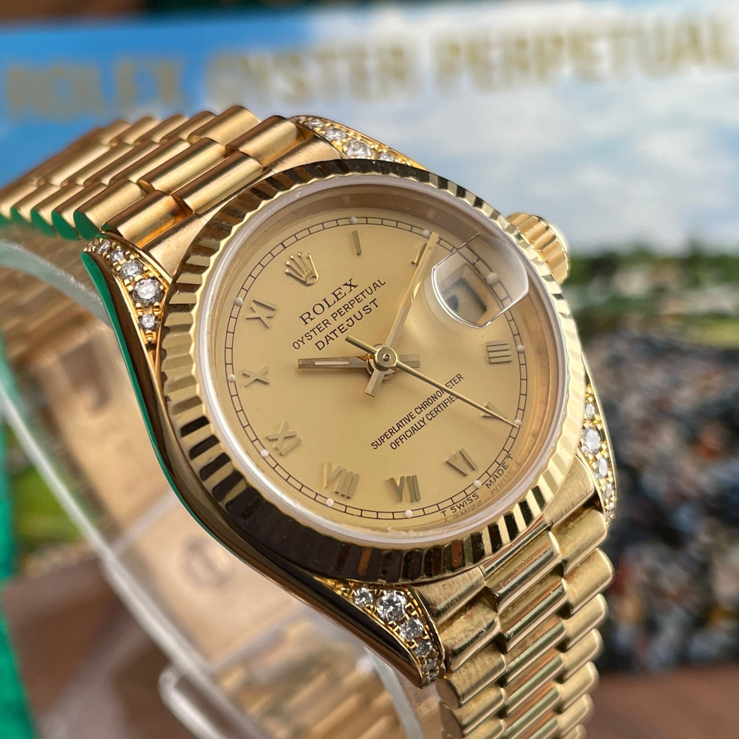 Rolex Datejust Factory Diamond