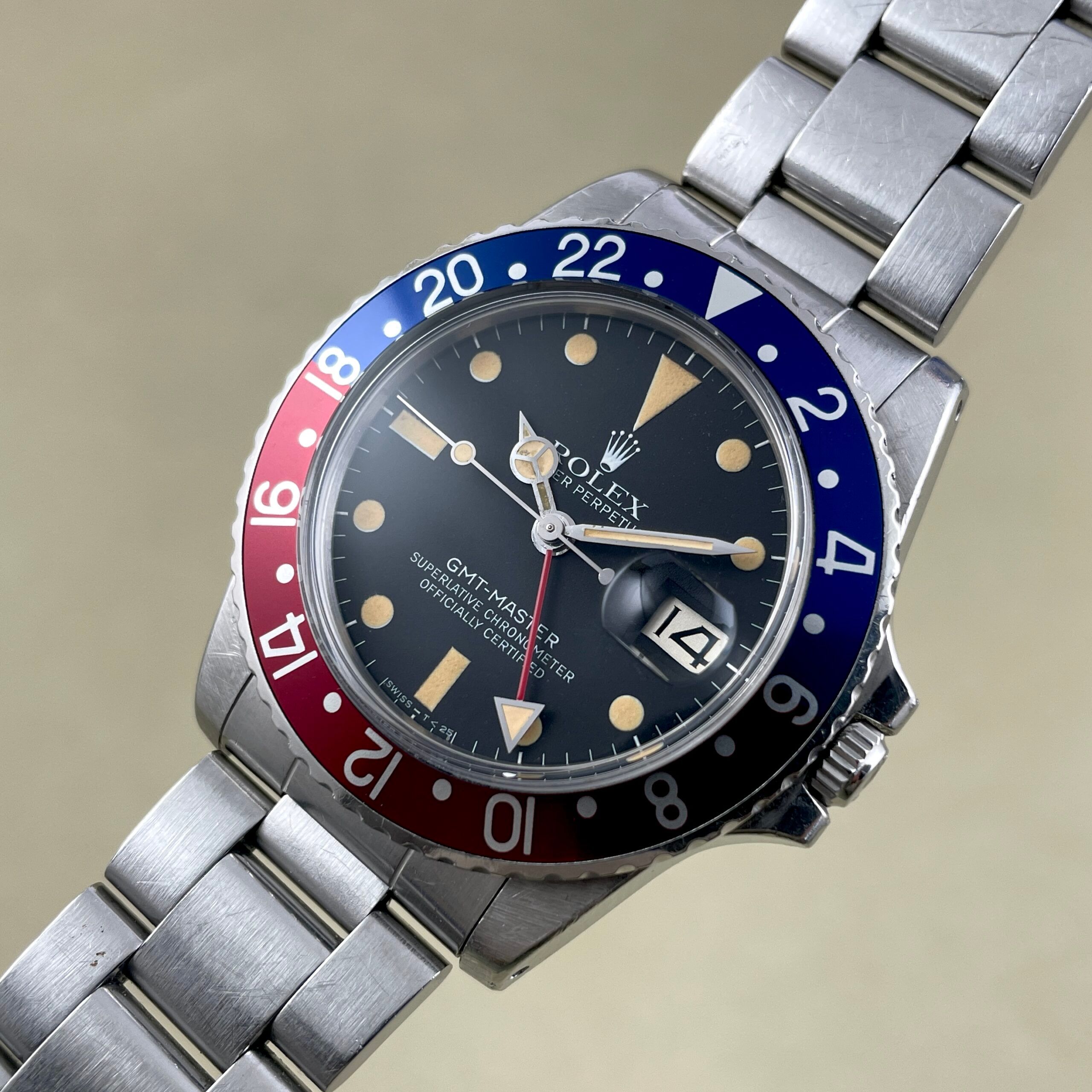 Rolex GMT-Master 16750 ‘Pepsi’ MK1
