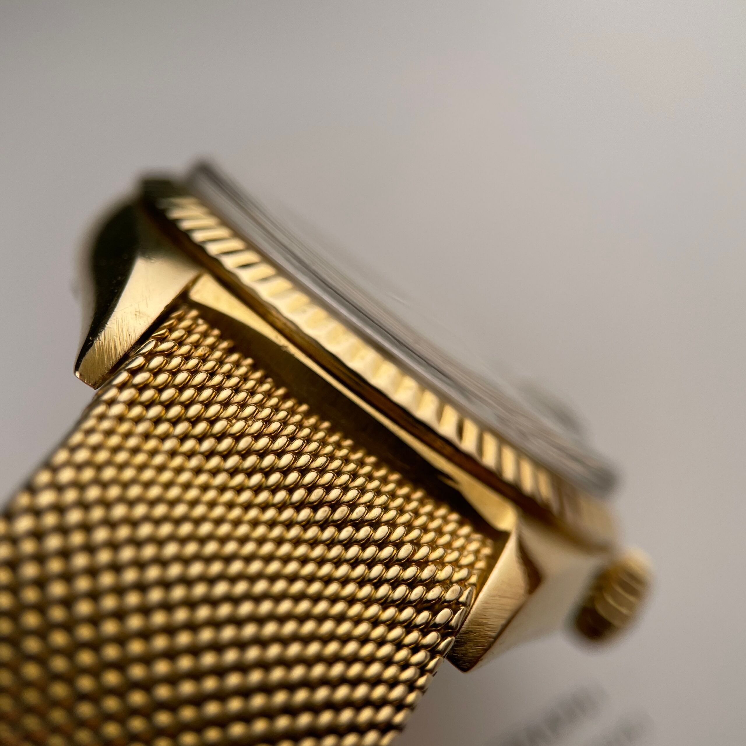 Rolex Day-Date 1803 Taupe Ghost with Mesh Bracelet, photo 8 of 17
