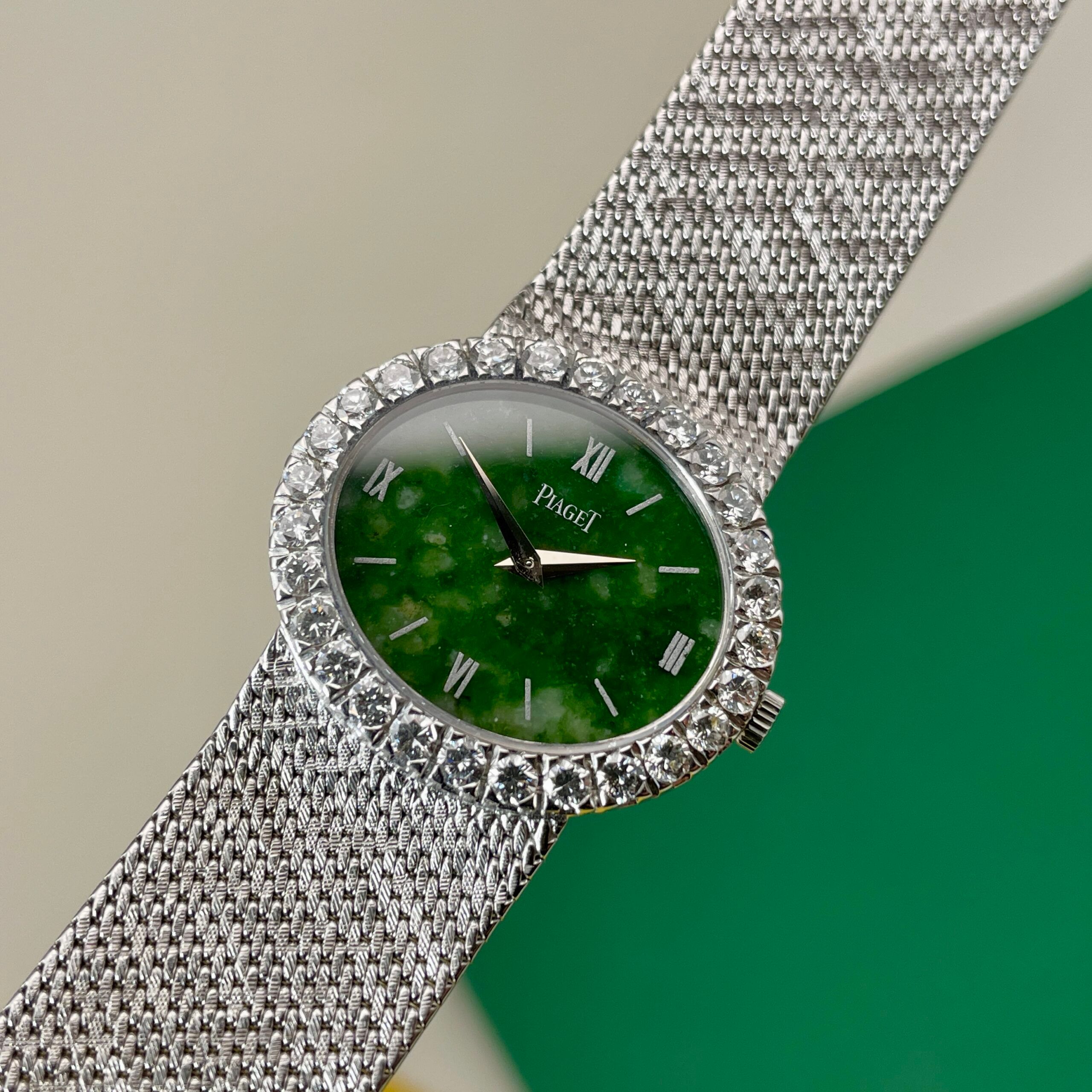 Piaget Jade Diamond Lady Cocktail Watch, photo 3 of 15