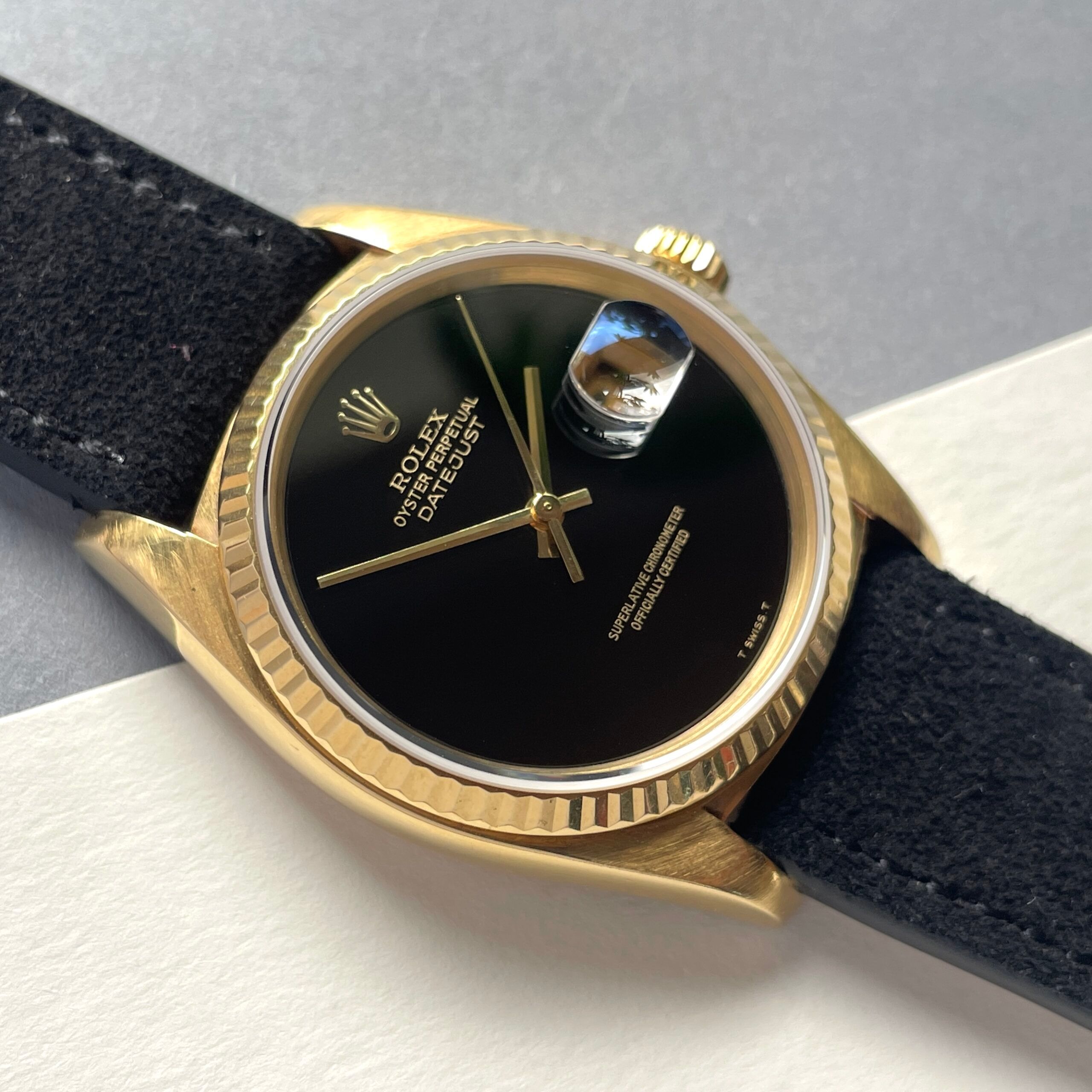 Rolex Datejust Onyx ’T swiss T’ Dial, photo 4 of 17