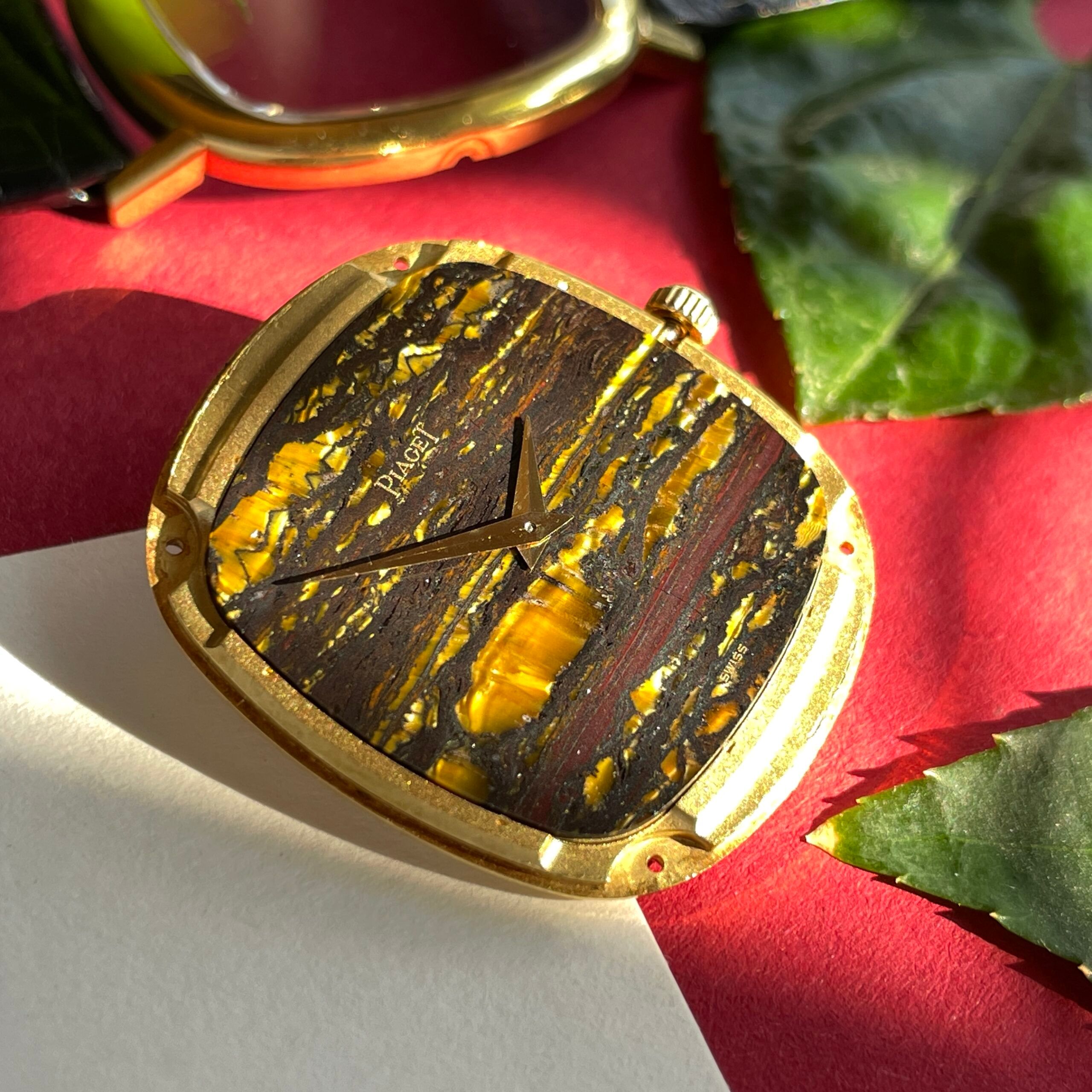 Piaget Tiger Iron Dial Dress Watch
