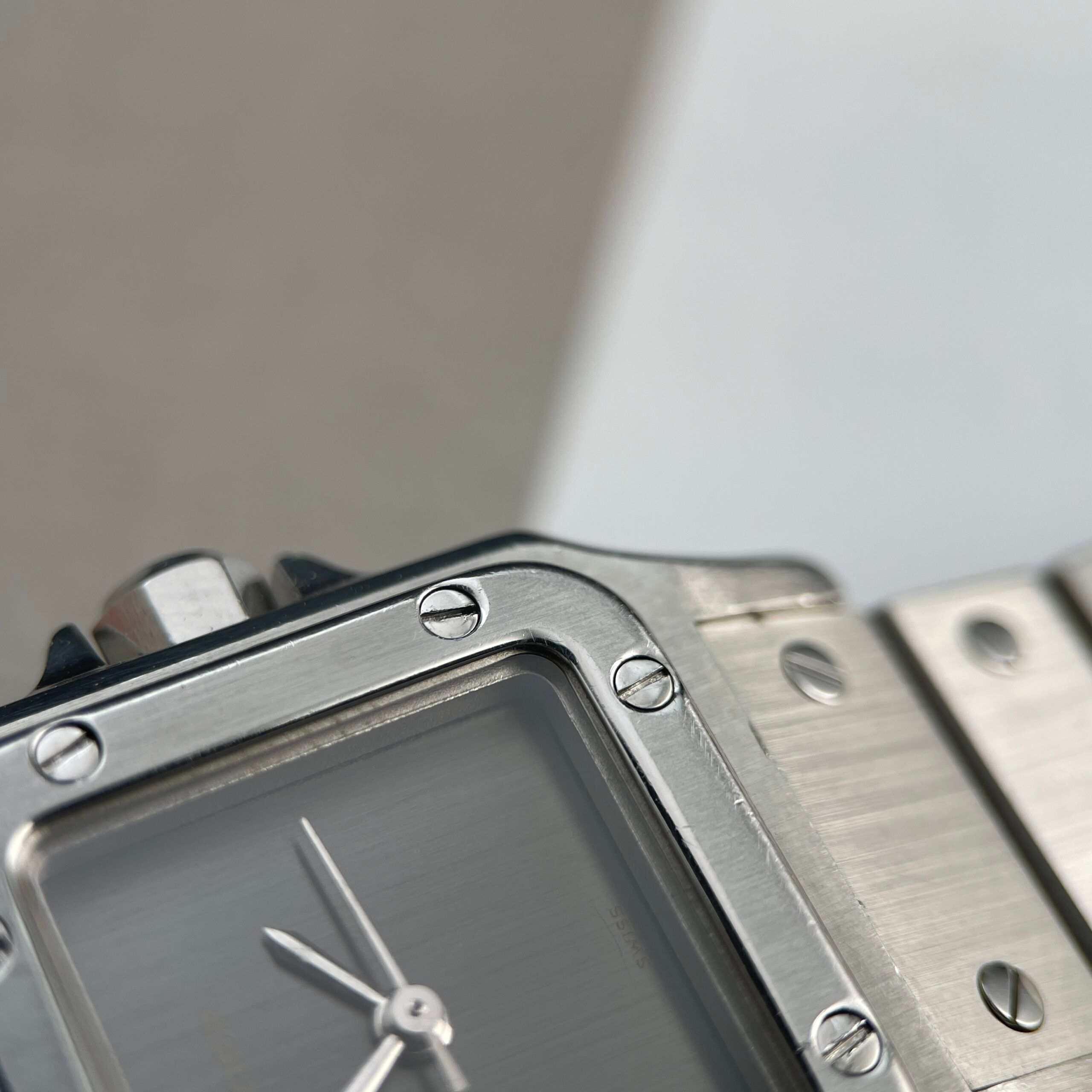 Cartier Santos Grey ‘Slate’ Dial, photo 6 of 14