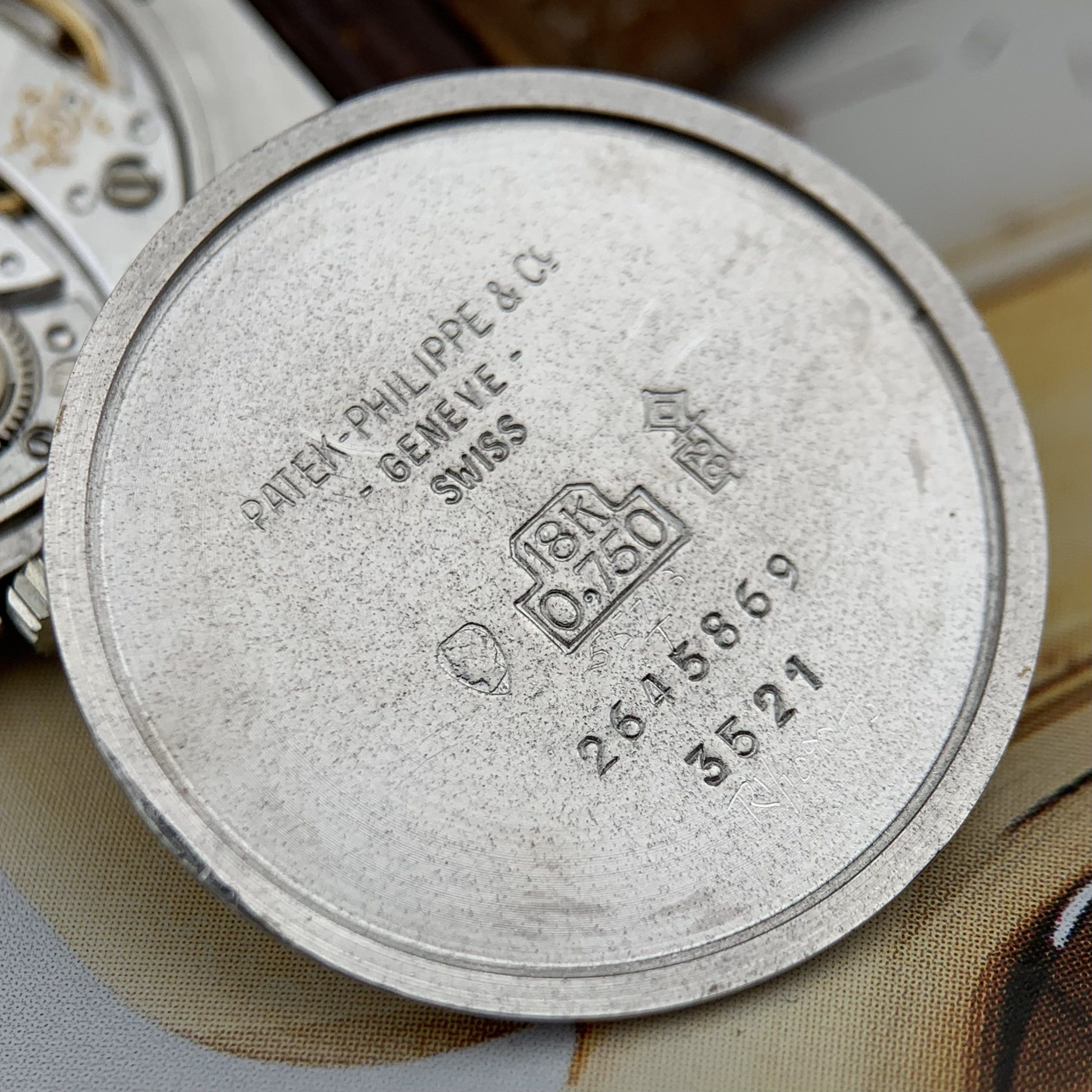 Patek Philippe 1966 Rare ‘Tank’ White Gold Dress Watch, photo 11 of 18