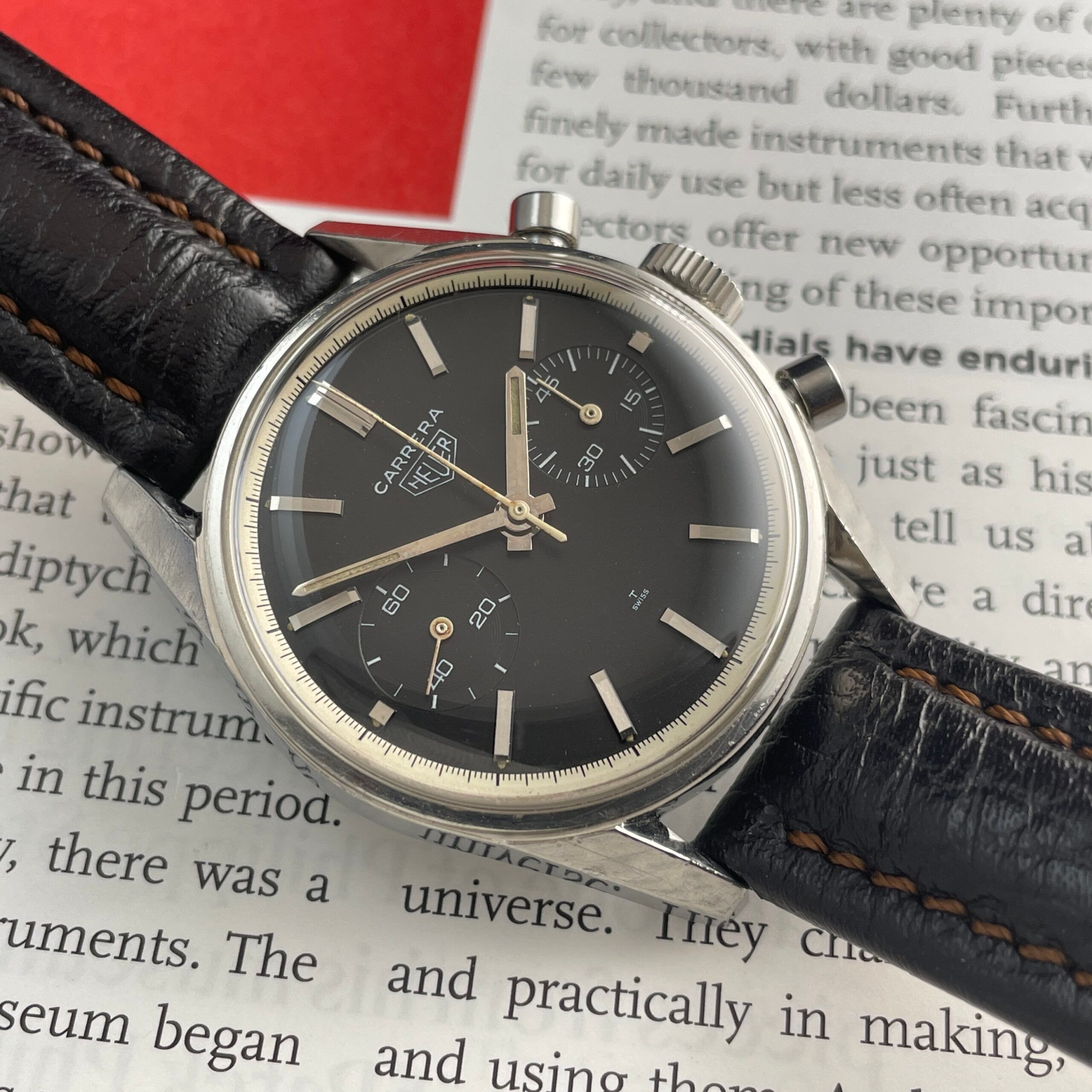 Heuer Carrera Steel 3647N Chronograph