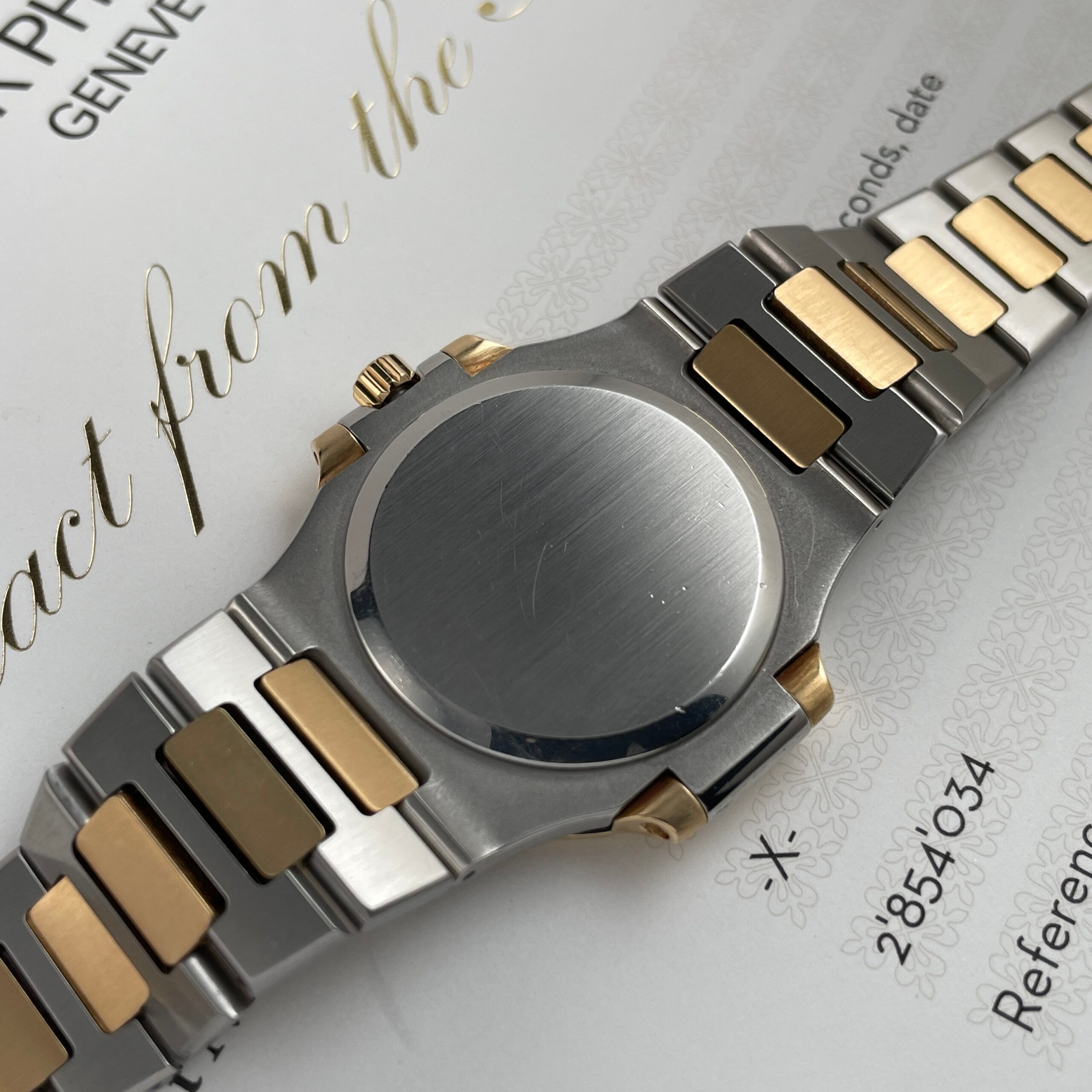 Patek Philippe Nautilus 3800/1 Blue Dial with Extract of Archives, photo 13 of 15