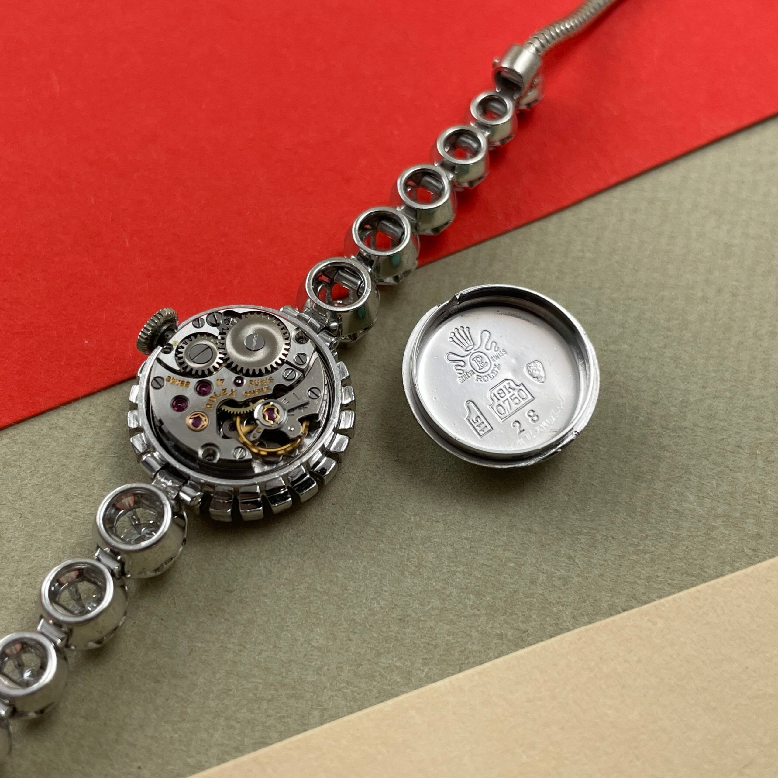 Rolex / Carl Bucherer Diamond White Gold Cocktail Watch, photo 11 of 16