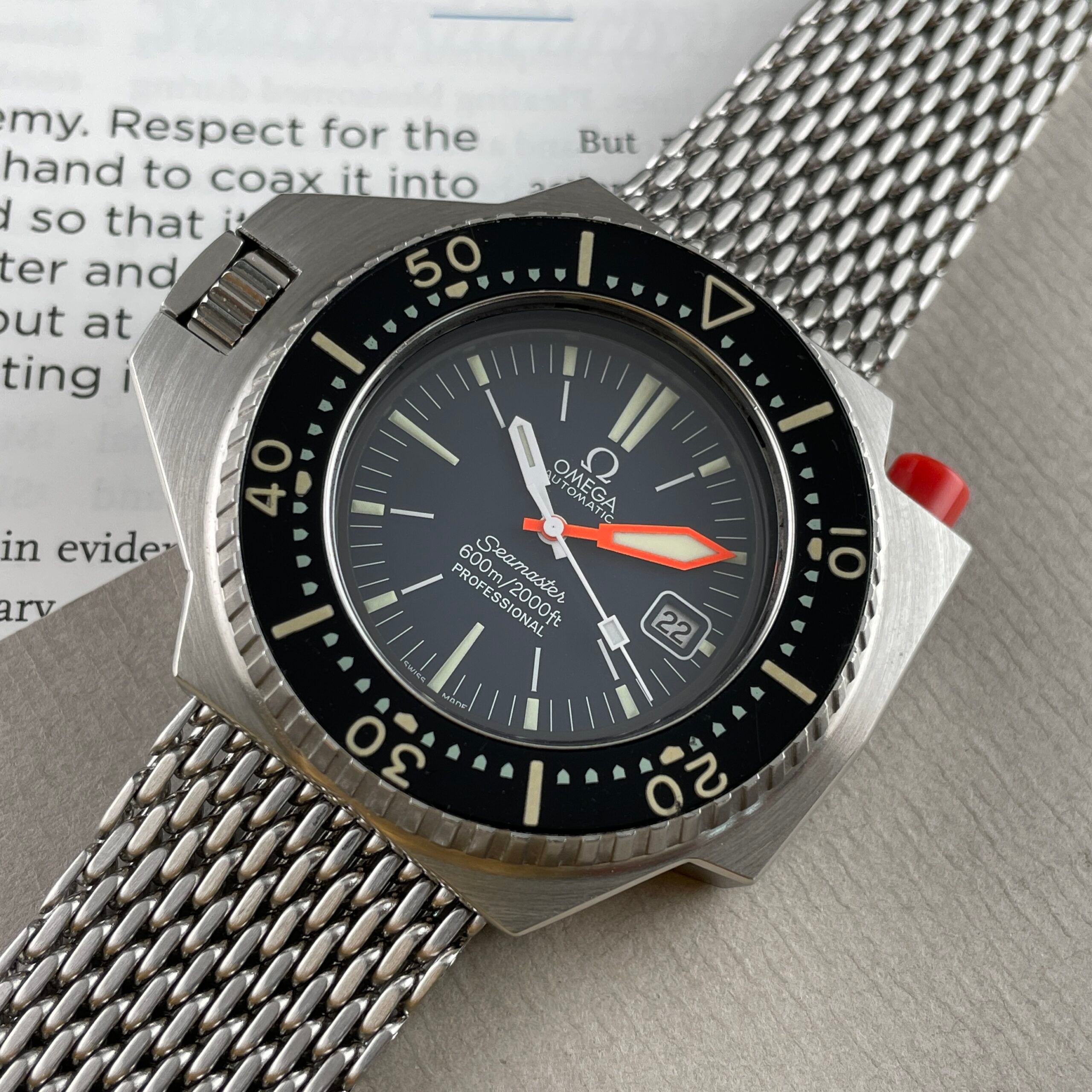 Omega Seamaster PloProf 600m