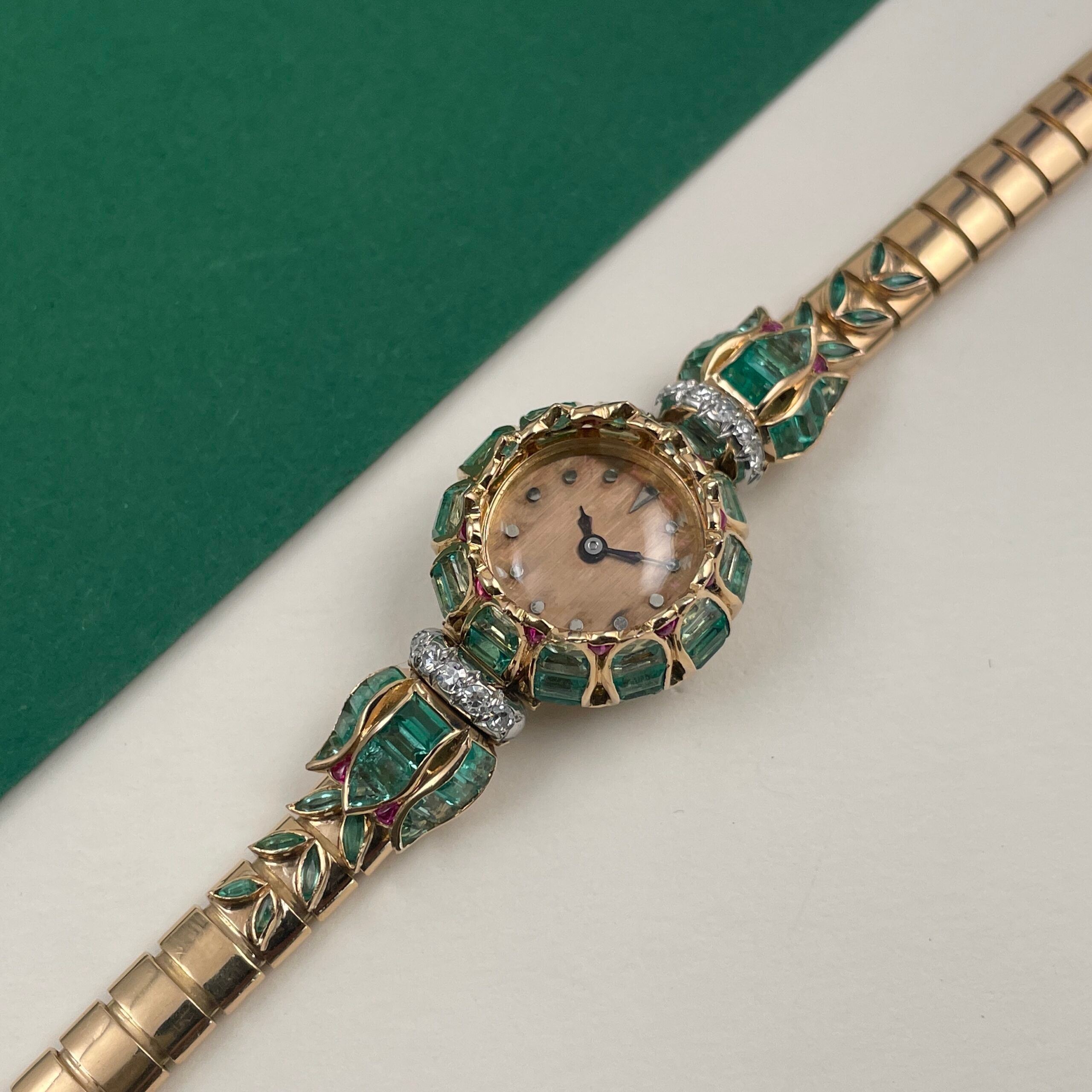 Pierre Sterlé Exceptional Gemstone Cocktail Watch, photo 14 of 16
