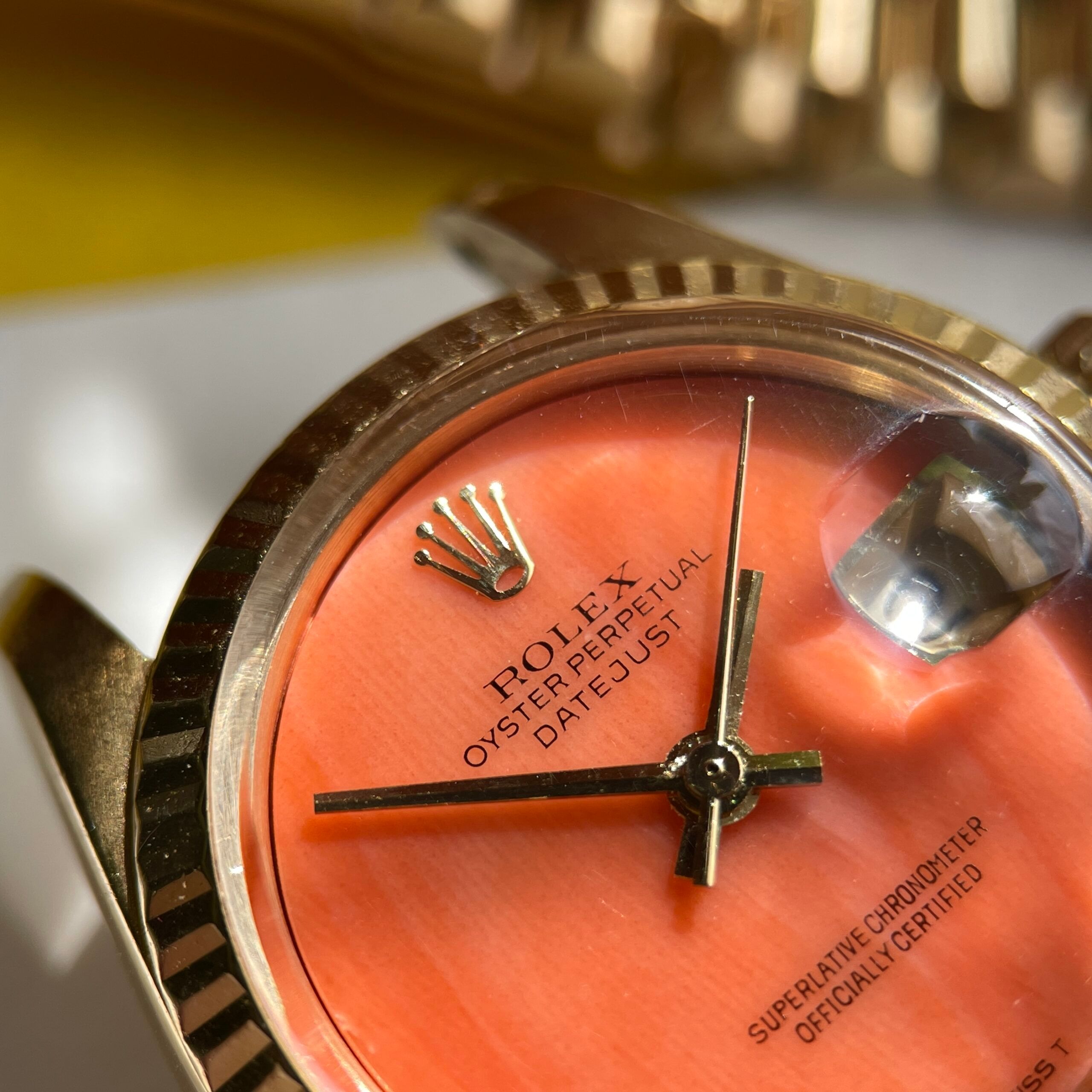 Rolex Datejust Coral Dial, photo 2 of 13
