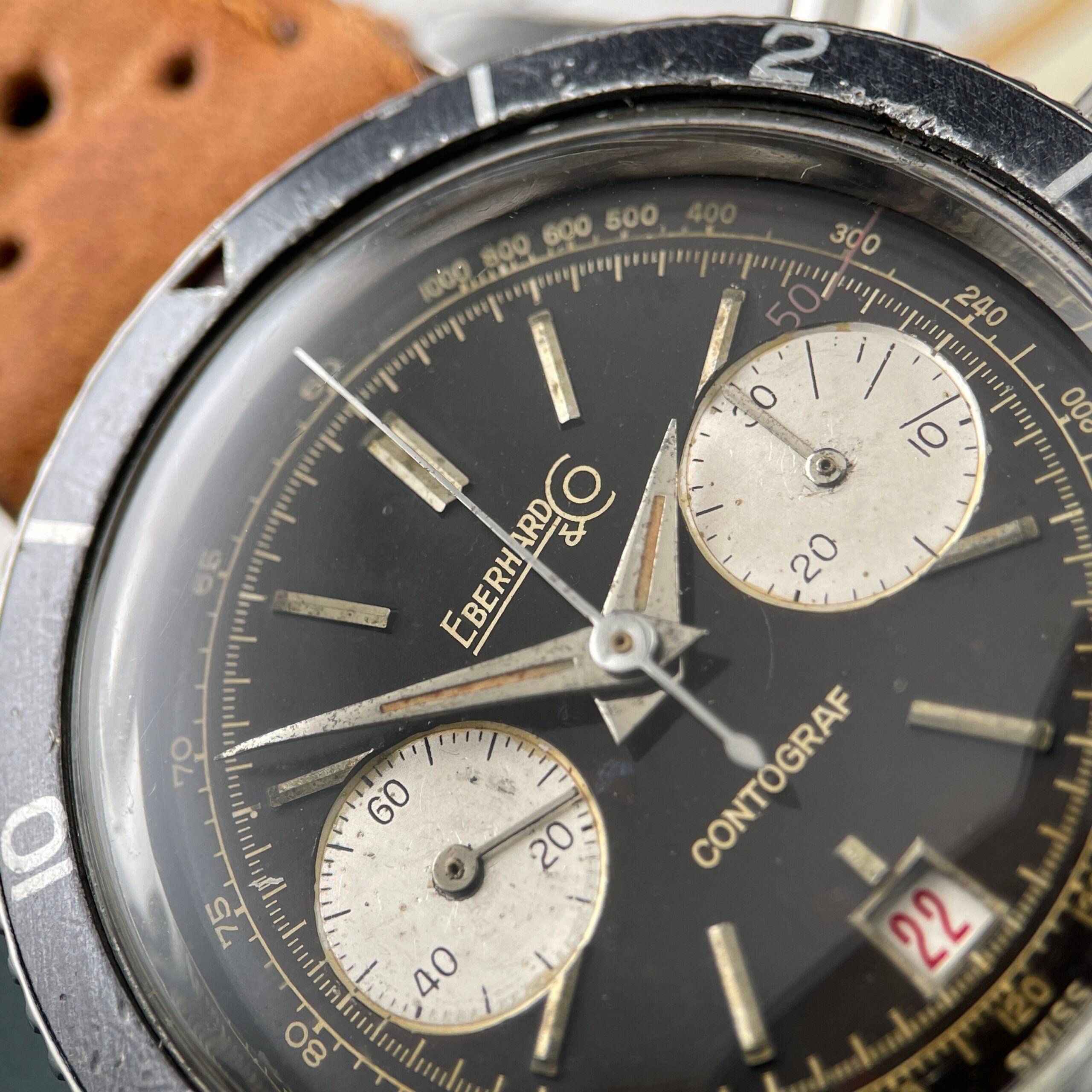 Eberhard & Co. Eberhard Contograf Re. 14901 Chronograph ‘Reversed Panda’, photo 2 of 15