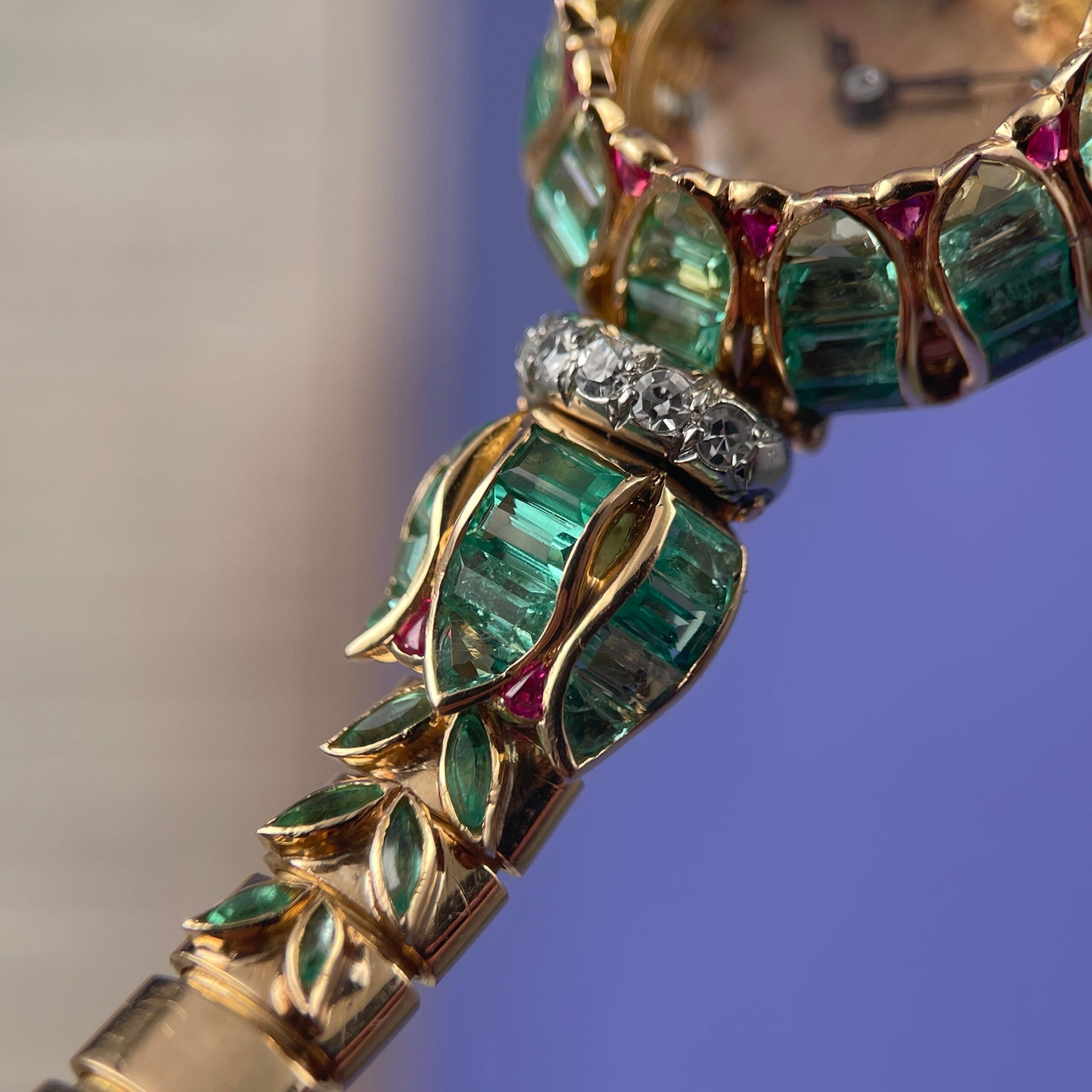 Pierre Sterlé Exceptional Gemstone Cocktail Watch, photo 8 of 16