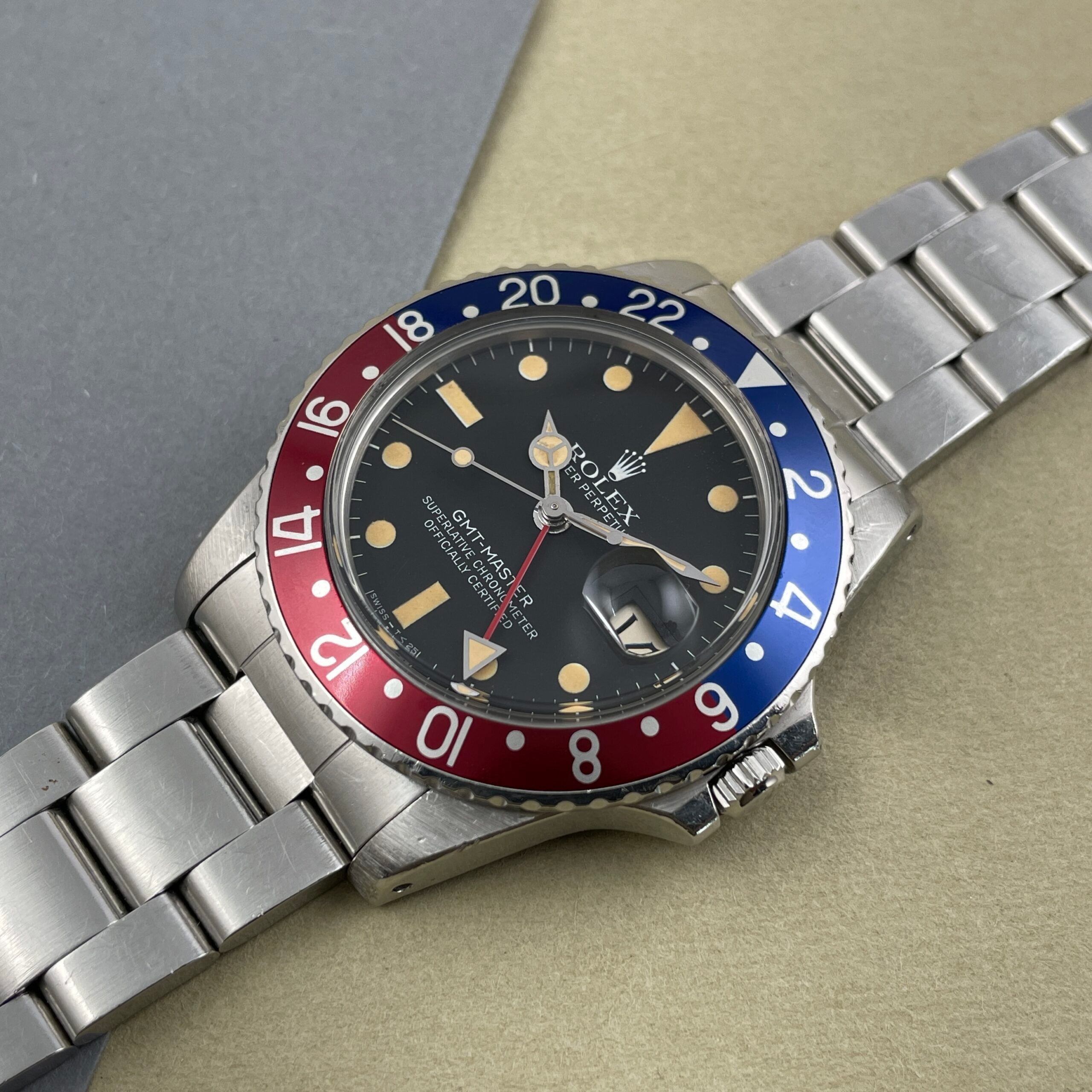 Rolex GMT-Master 16750 ‘Pepsi’ MK1, photo 4 of 12