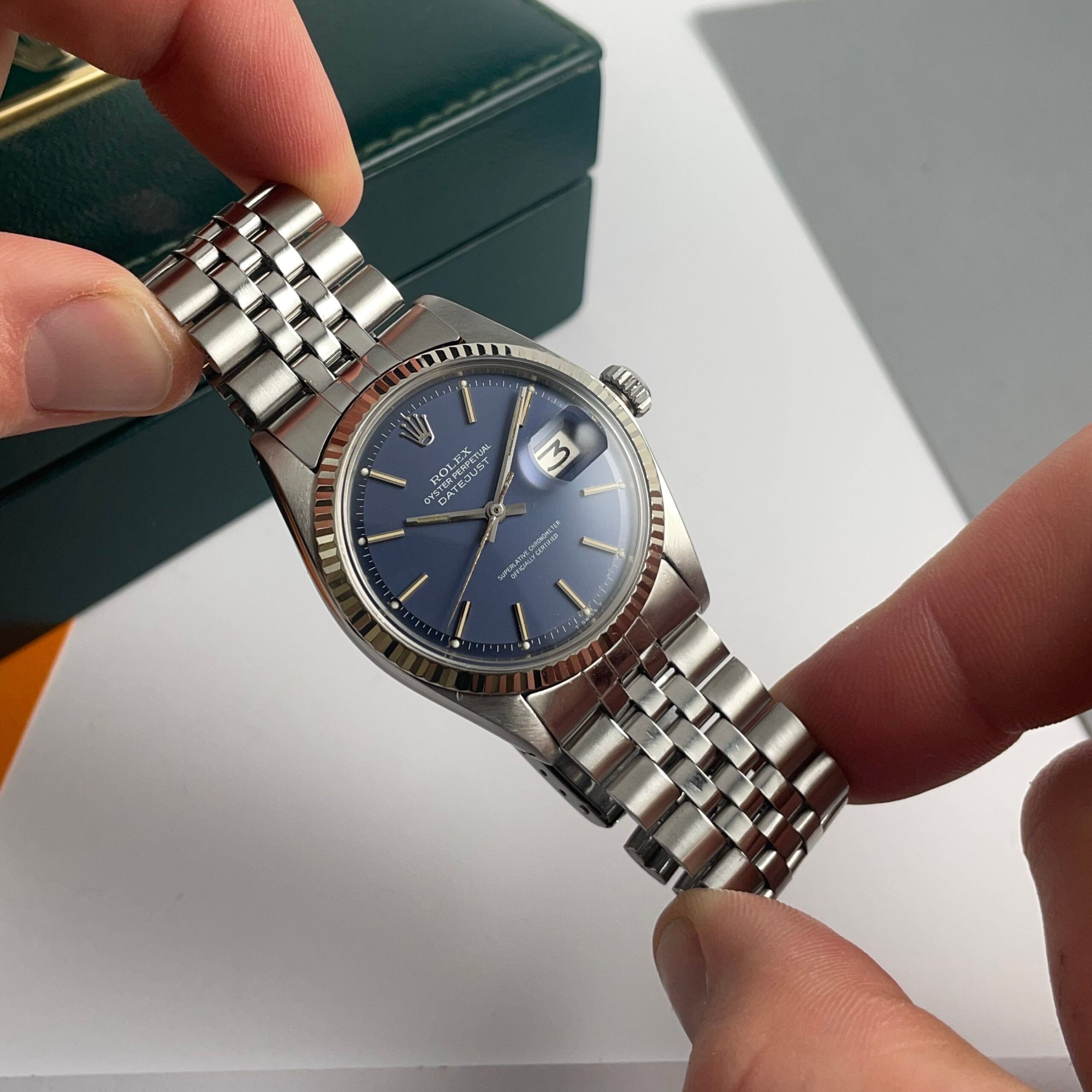 Rolex Datejust 1601 Matt Blue Dial, photo 6 of 13