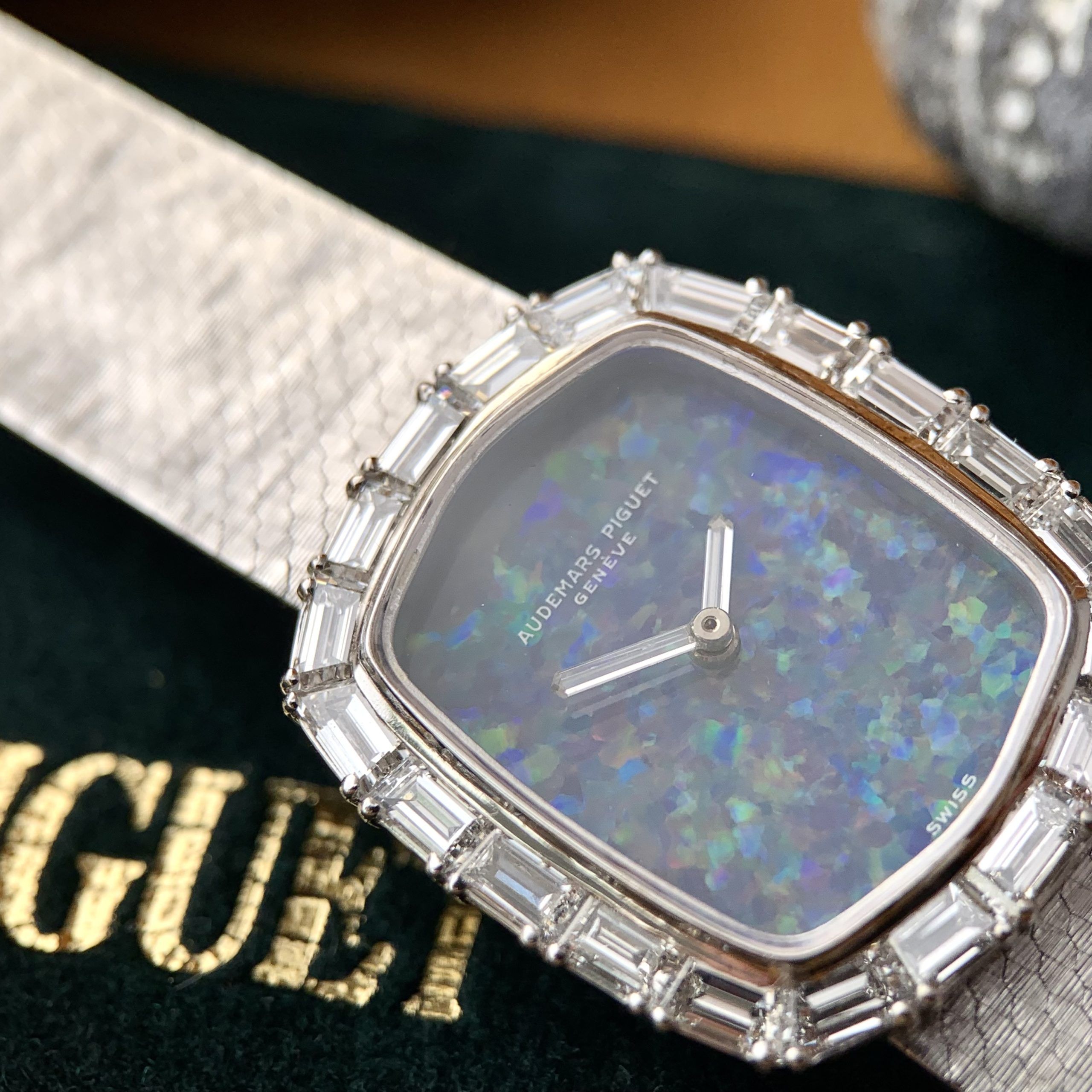 Audemars Piguet Opal Baguette Diamond Cocktail Watch, photo 3 of 14