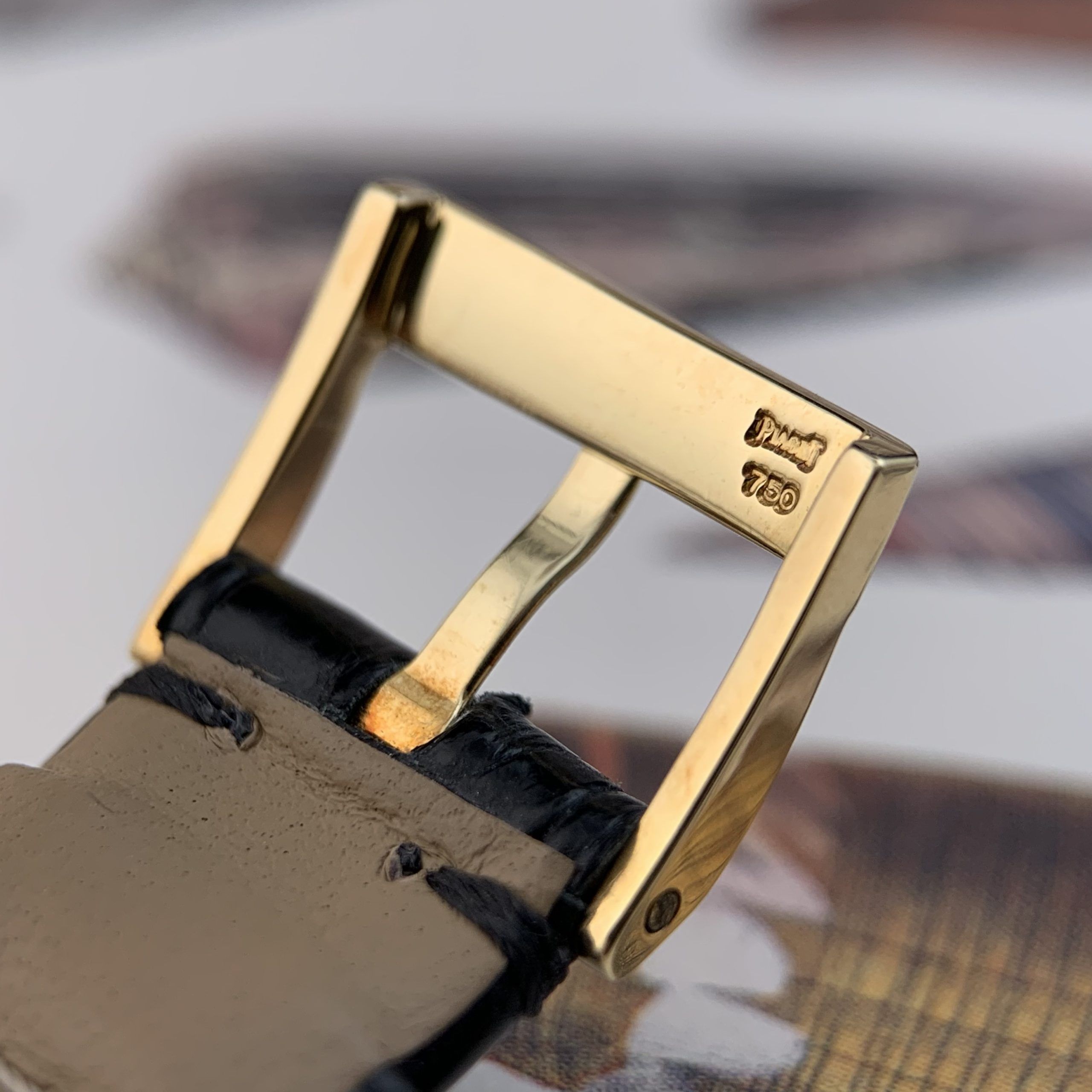 Piaget Onyx Dial Yellow Gold Gentlemen Dress Watch, photo 11 of 12