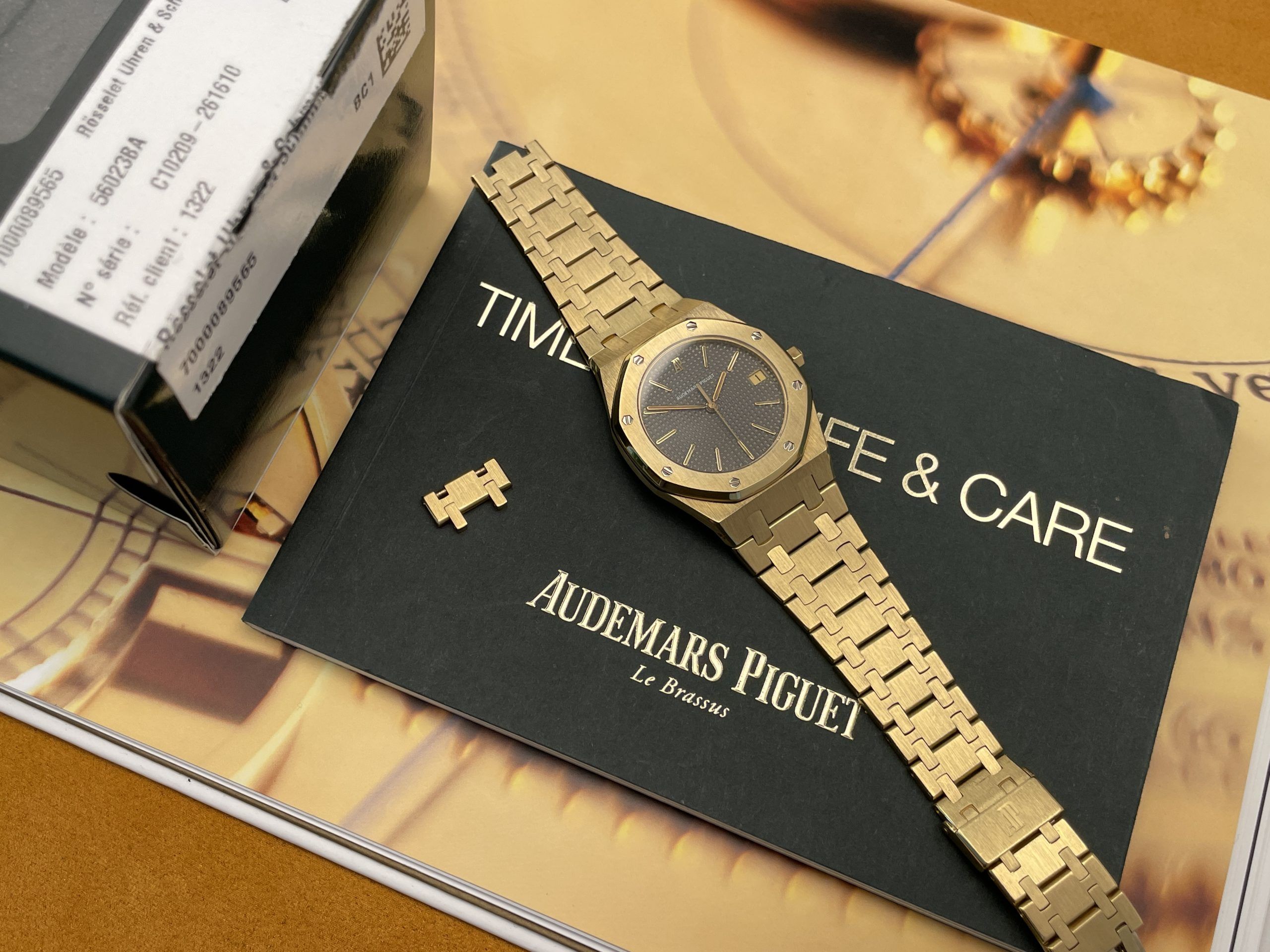 Audemars Piguet Royal Oak 56023BA Full Gold 36mm, photo 2 of 15