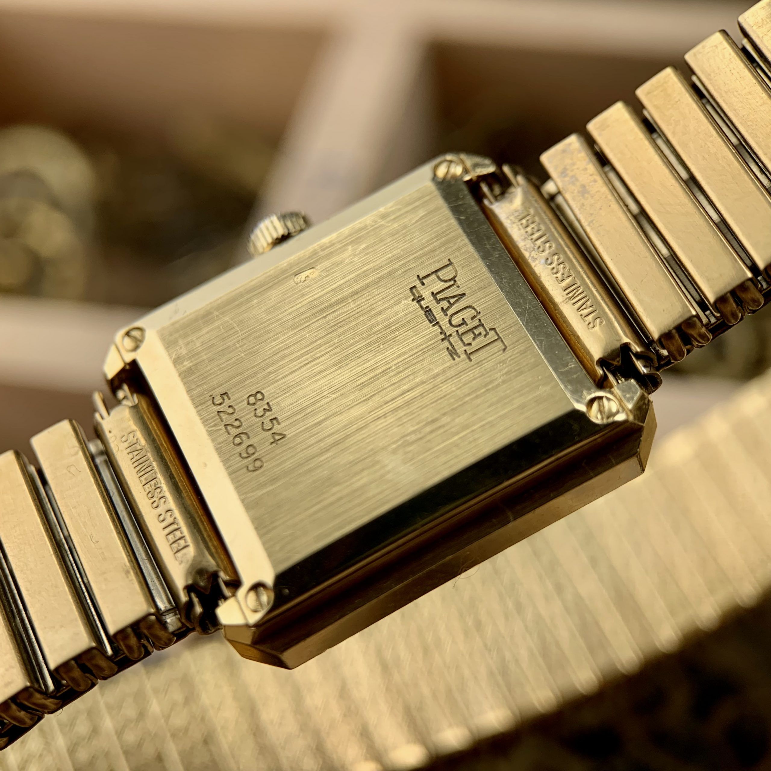 Piaget Yellow Gold Square Ladies, photo 8 of 9